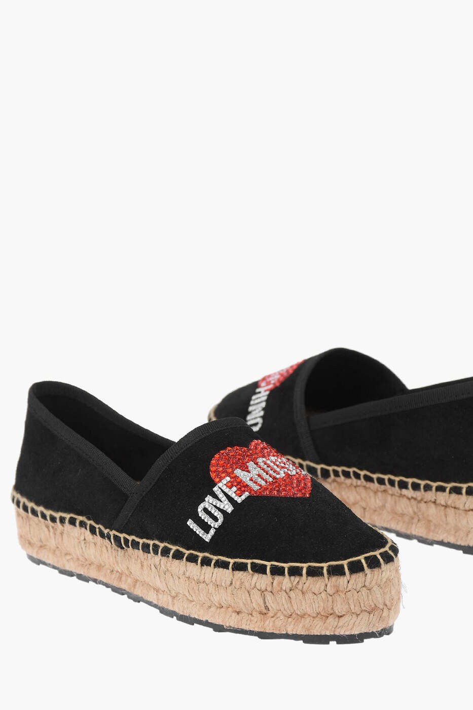 モスキーノ MOSCHINO 滑っこいシューズ 滑っこいシューズ レディース 黒いこと Flat Shoes JA10023G1CIF0000 関税 貨物輸送無料 dk