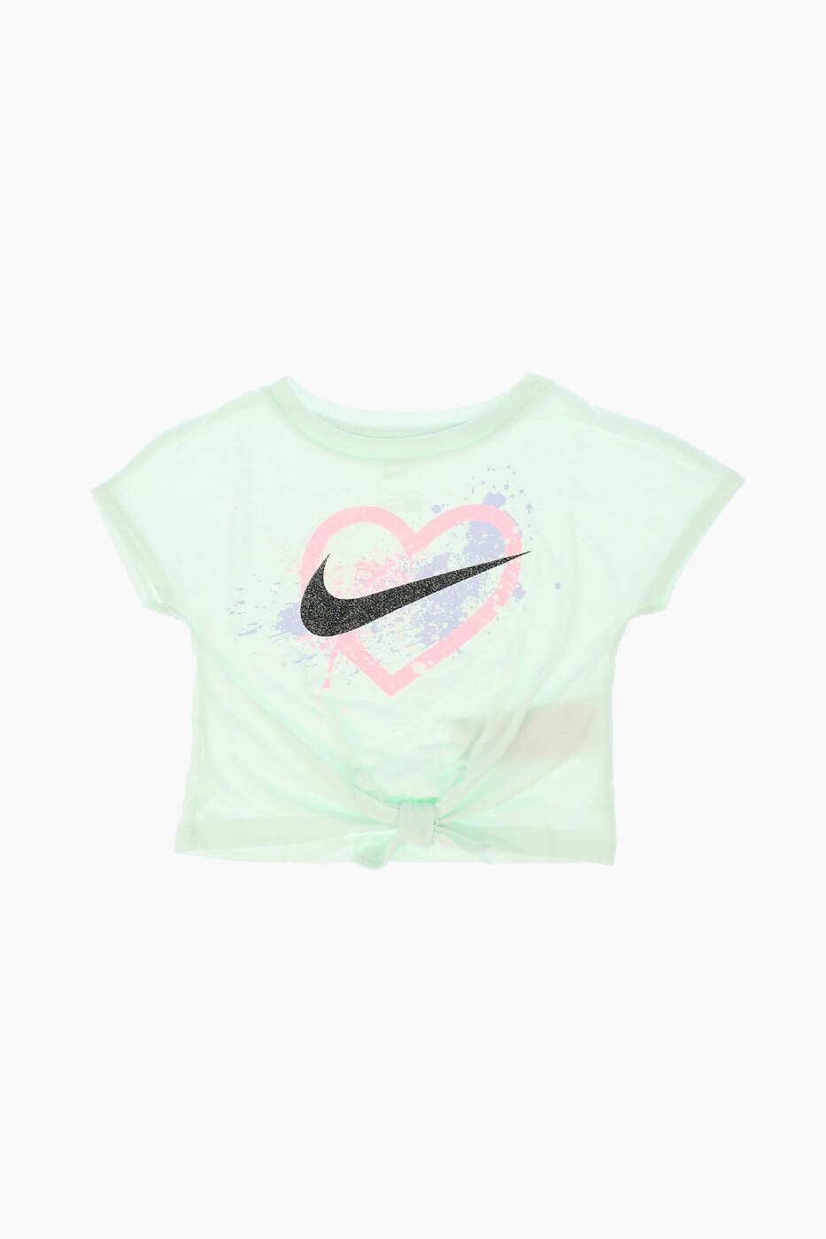 ナイキ NIKE KIDS ロング衣袂ティーシャツ ティーシャツ ガールズ 緑であること Long sleeve t-shirts 36H789 E8U 関税 貨物輸送無料 dk