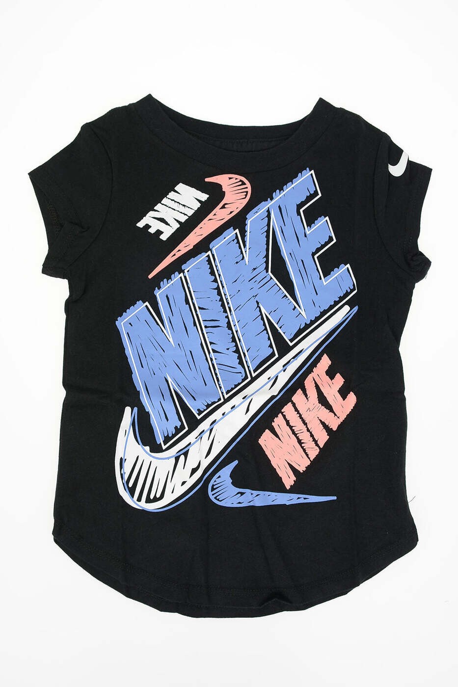 ナイキ NIKE KIDS ロング捩りプルオーバー プルオーバー ガールズ 黒いこと Long sleeve t-shirts 36G917 023 関税 貨物輸送無料 dk