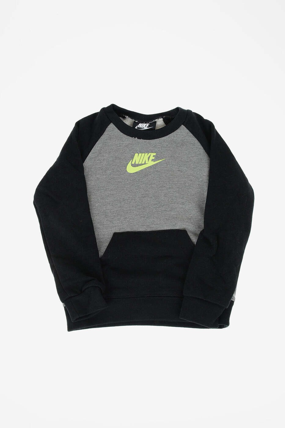 ナイキ NIKE KIDS クルーネックスウェットシャツ 調教師 ボーイズ マルチ色つや Crew neck sweatshirts 86G863 023 関税 貨物輸送無料 dk