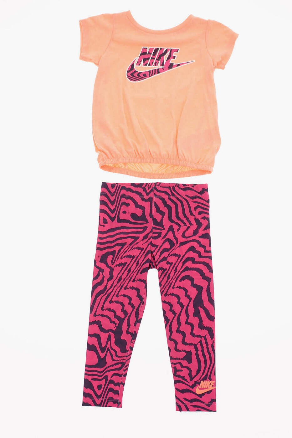 ナイキ NIKE KIDS セットアップ オールインワン ガールズ オレンジ色 Jumpsuits 36H498 A0I 関税 貨物輸送無料 dk