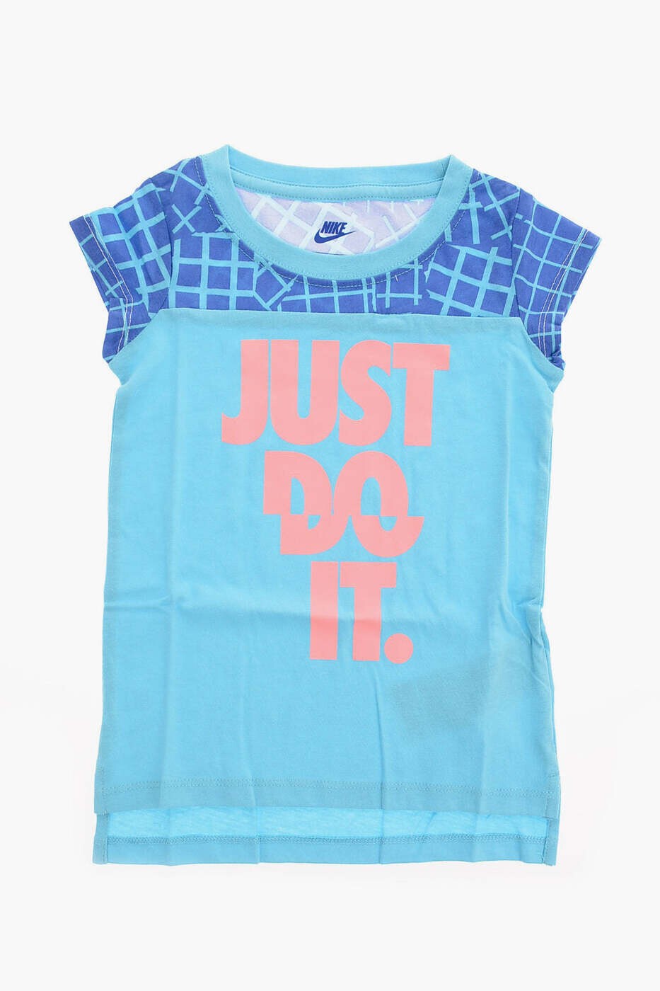 ナイキ NIKE KIDS ロング衣袂ティーシャツ ティーシャツ ガールズ 青碧 Long sleeve t-shirts 3UB848 B8Y 関税 貨物輸送無料 dk