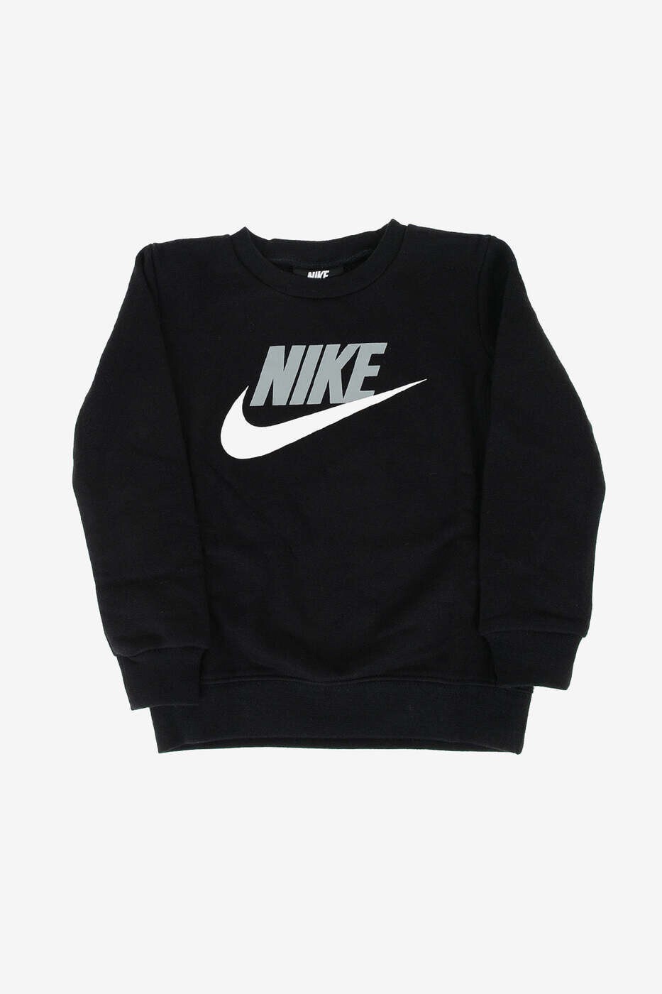 ナイキ NIKE KIDS クルーネックスウェットシャツ 調教師 ボーイズ 黒いこと Crew neck sweatshirts 86G705-023 関税 貨物輸送無料 dk
