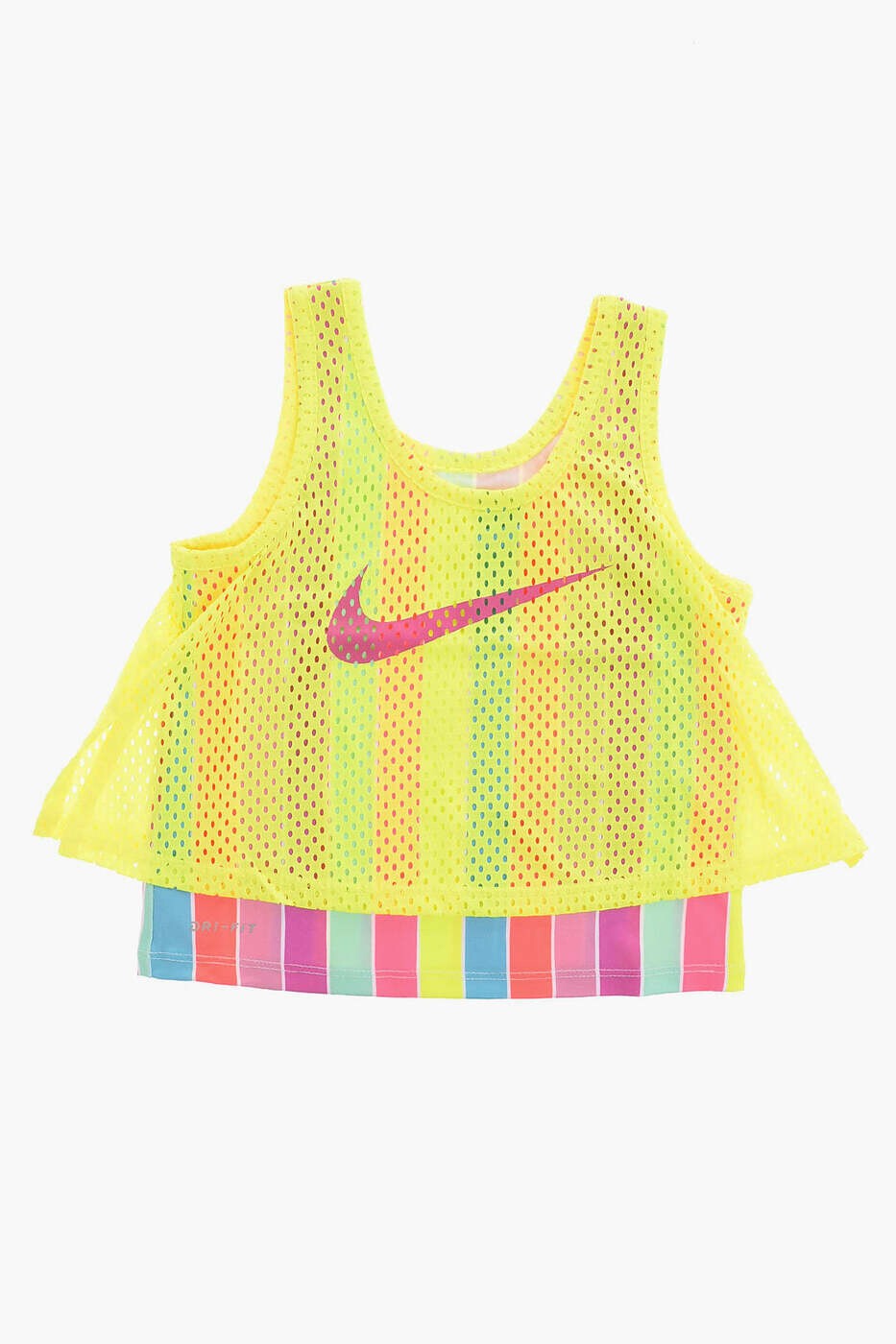 ナイキ NIKE KIDS スポーツシャツ トップス ガールズ 黄色 Polo shirts 36G464 Y4V 関税 貨物輸送無料 dk