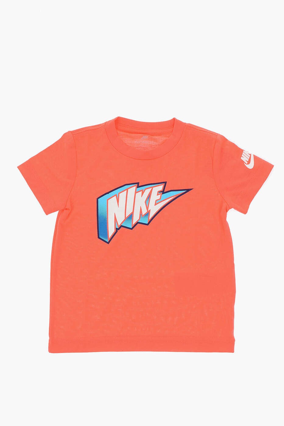 ナイキ NIKE KIDS ロング衣袂ティーシャツ ティーシャツ ボーイズ オレンジ色 Long sleeve t-shirts 86I020-R7F 関税 貨物輸送無料 dk