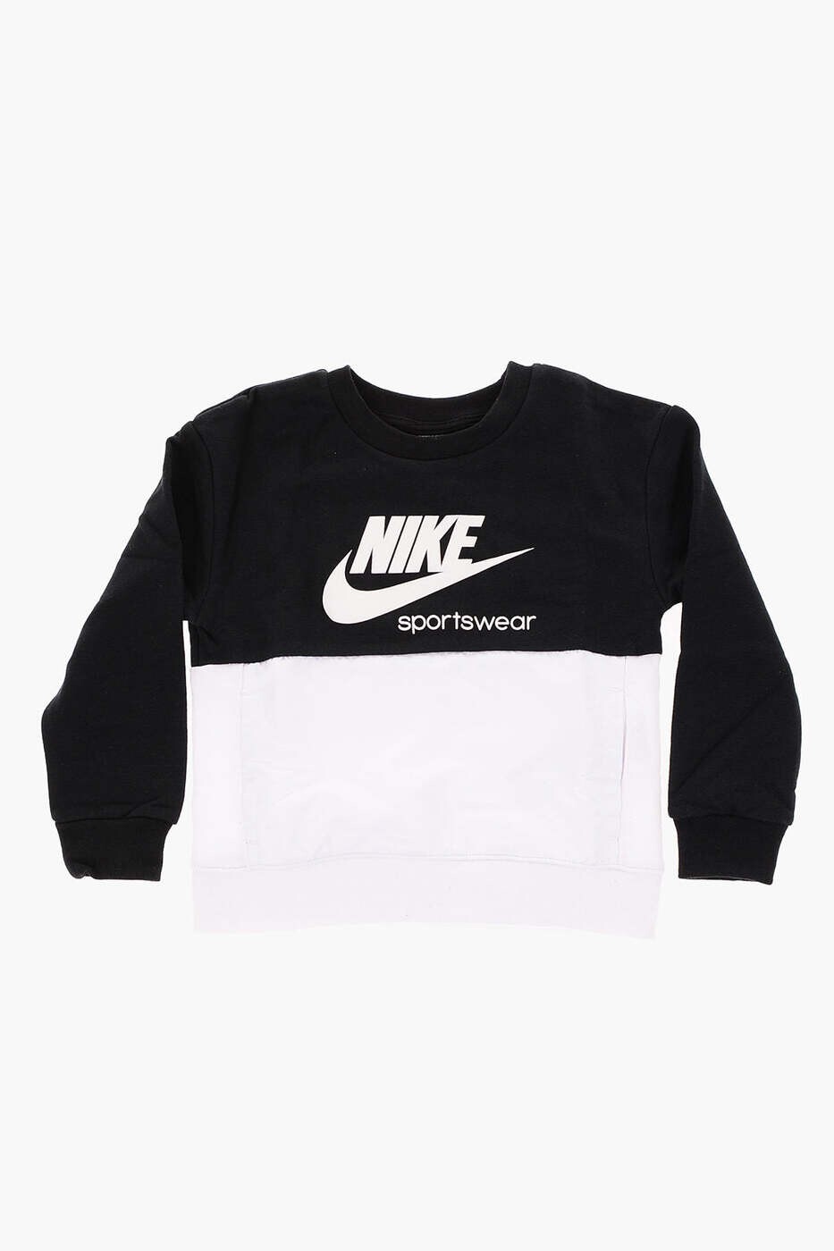 ナイキ NIKE KIDS クルーネックスウェットシャツ 調教師 ガールズ 黒いこと Crew neck sweatshirts 36H971-032 関税 貨物輸送無料 dk