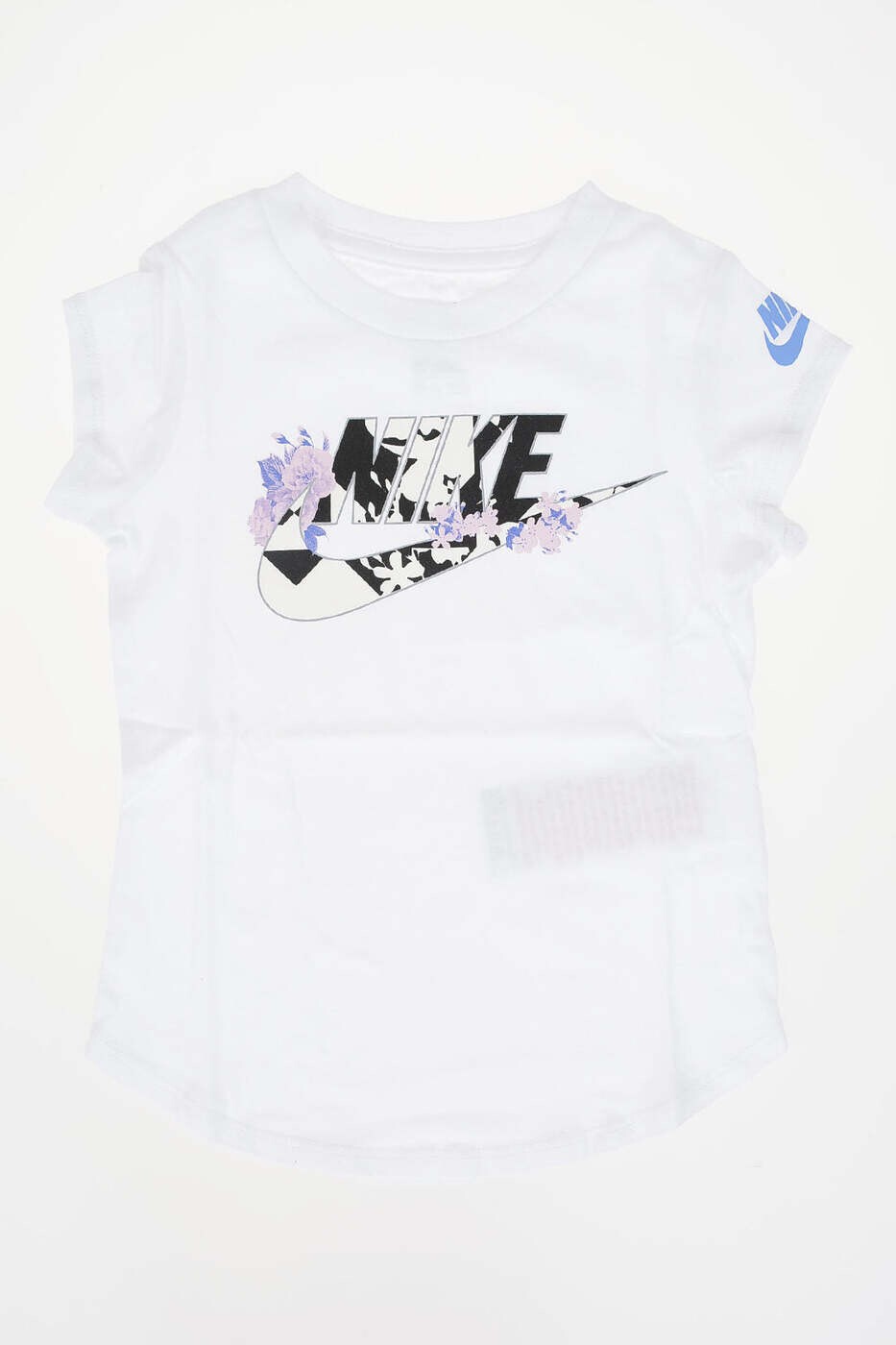 ナイキ NIKE KIDS ロング捩りプルオーバー プルオーバー ガールズ 白いこと Long sleeve t-shirts 36G920 001 関税 貨物輸送無料 dk