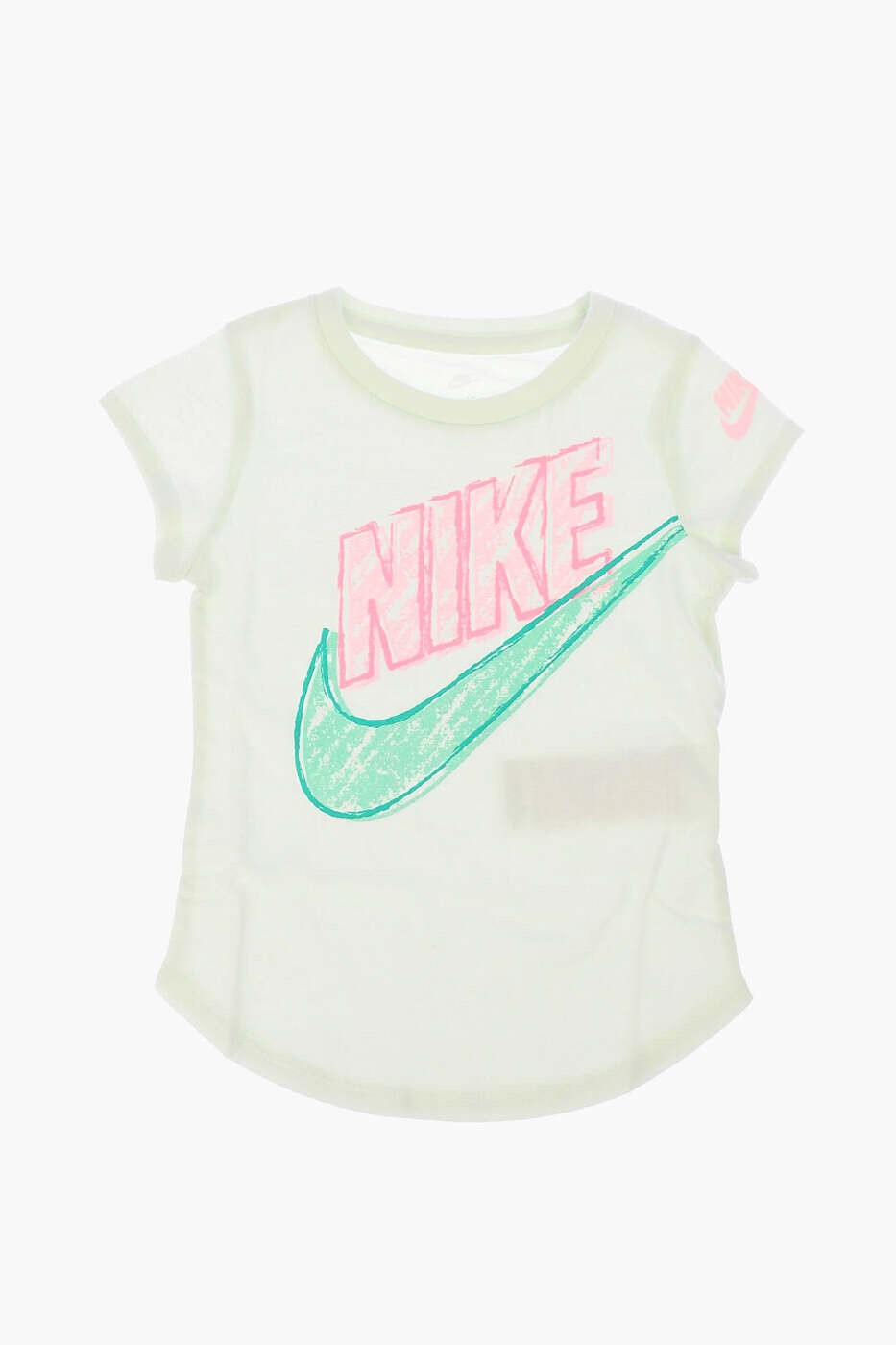 ナイキ NIKE KIDS ロング衣袂ティーシャツ ティーシャツ ガールズ 緑であること Long sleeve t-shirts 36H787 E8U 関税 貨物輸送無料 dk