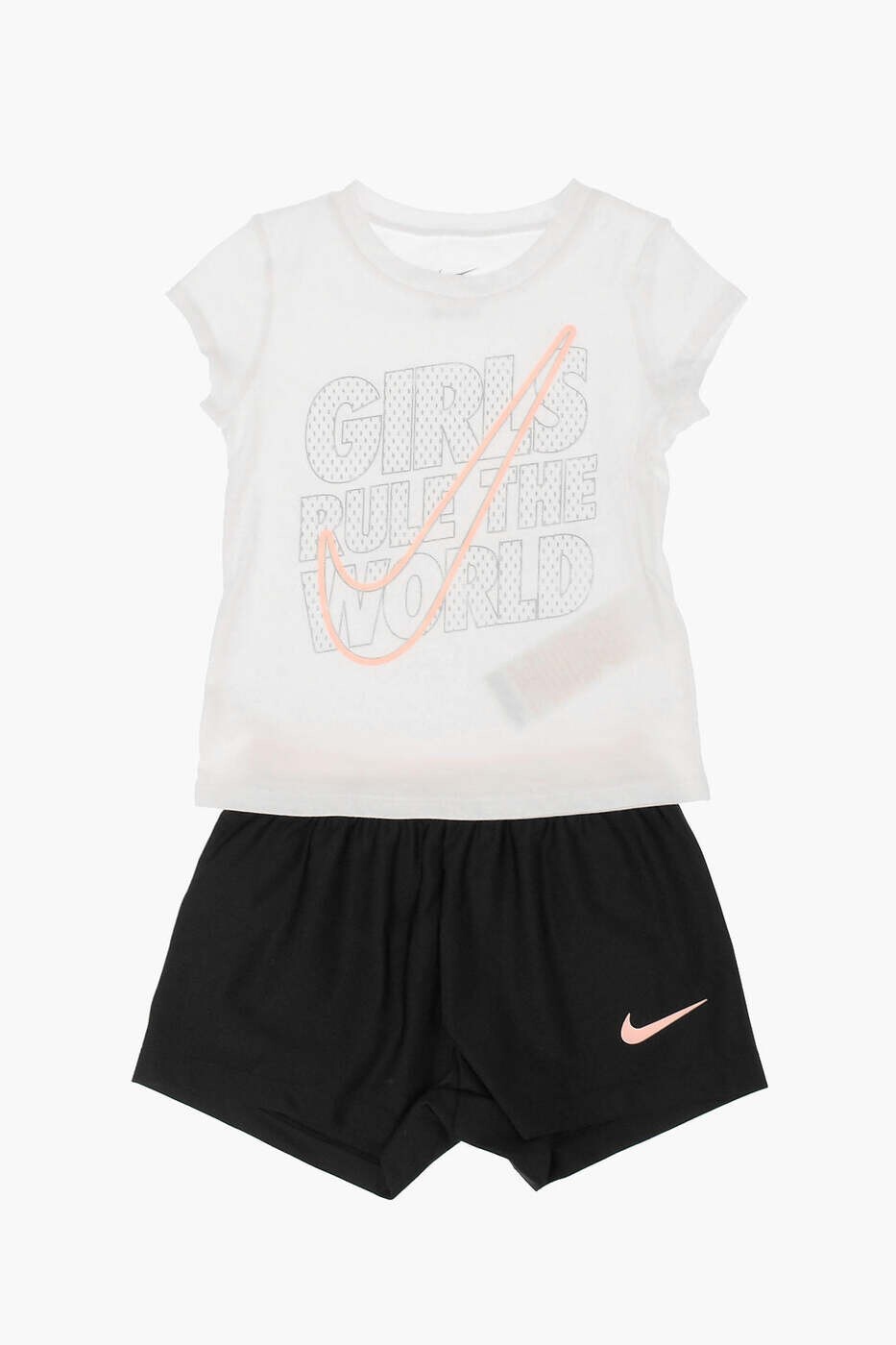 ナイキ NIKE KIDS ロング捩りプルオーバー プルオーバー ガールズ マルチ色合い Long sleeve t-shirts 36H768 023 関税 貨物輸送無料 dk