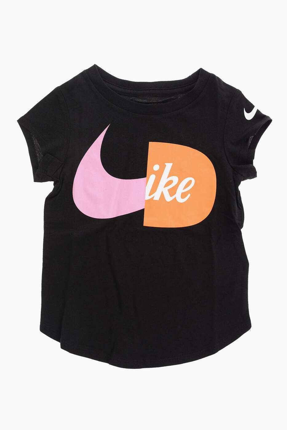 ナイキ NIKE KIDS ロング捩りプルオーバー プルオーバー ガールズ 黒いこと Long sleeve t-shirts 36G265 023 関税 貨物輸送無料 dk