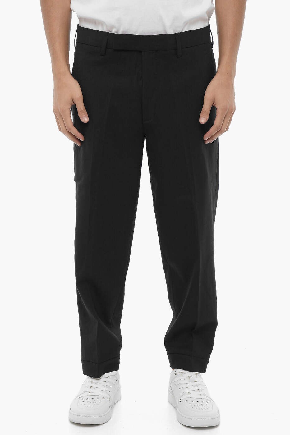 ニール バレット NEIL BARRETT ズボン パンツ メンズ ブラック Trousers MY30488L-Y000 001N 関税 送料無料 dk|BRANDSHOP「il Tesoro」
