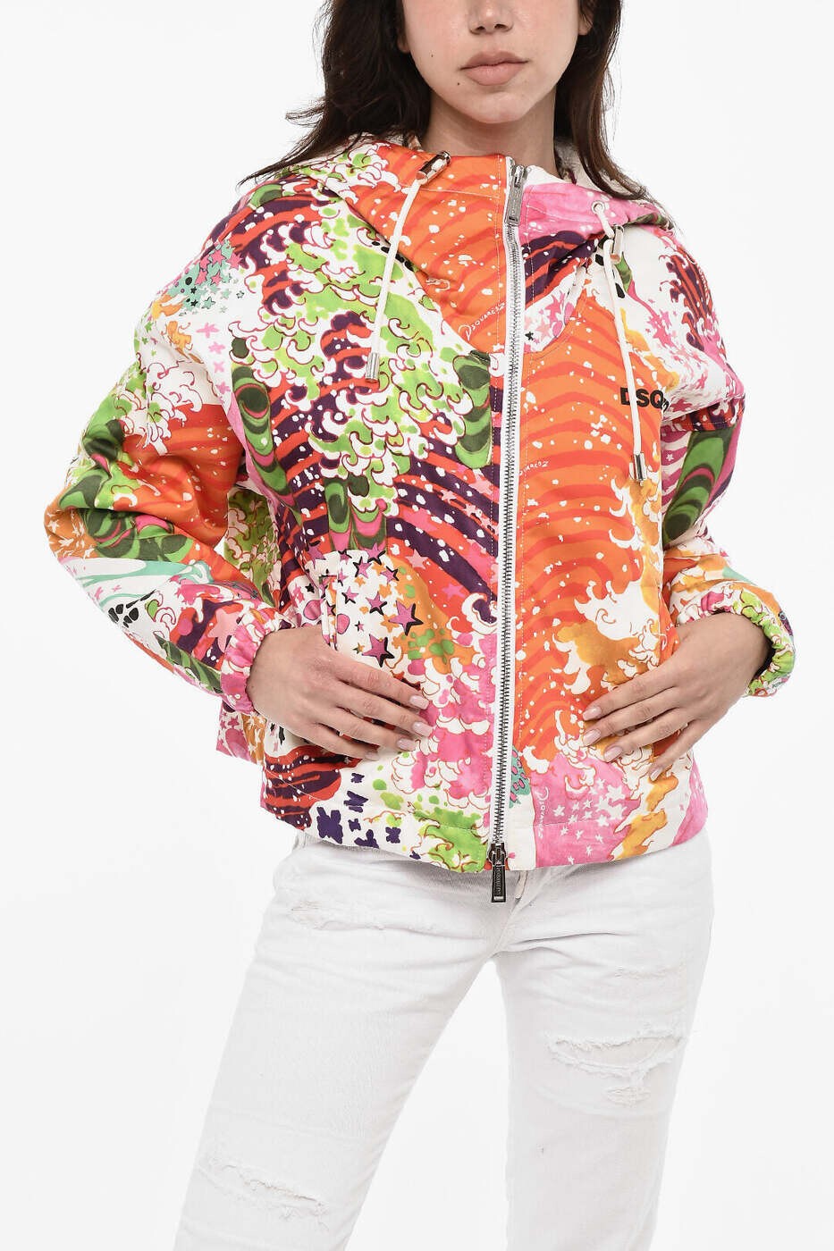ディースクエアード DSQUARED2 背広上衣 背広 上衣 レディース マルチ色合い Suit Jackets S72AM1050 D35033 001S 関税 貨物輸送無料 dk