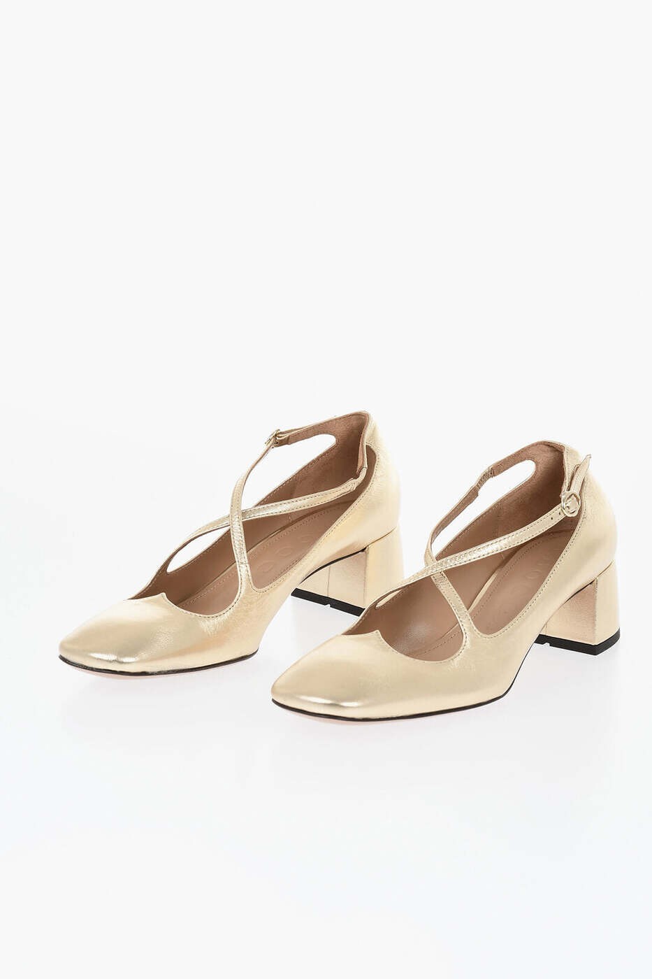 アボッカ A.BOCCA ハイヒール パンプス レディース ゴールド High heels AB2019NAPPA LAMINATA PLATINO 関税 貨物輸送無料 dk