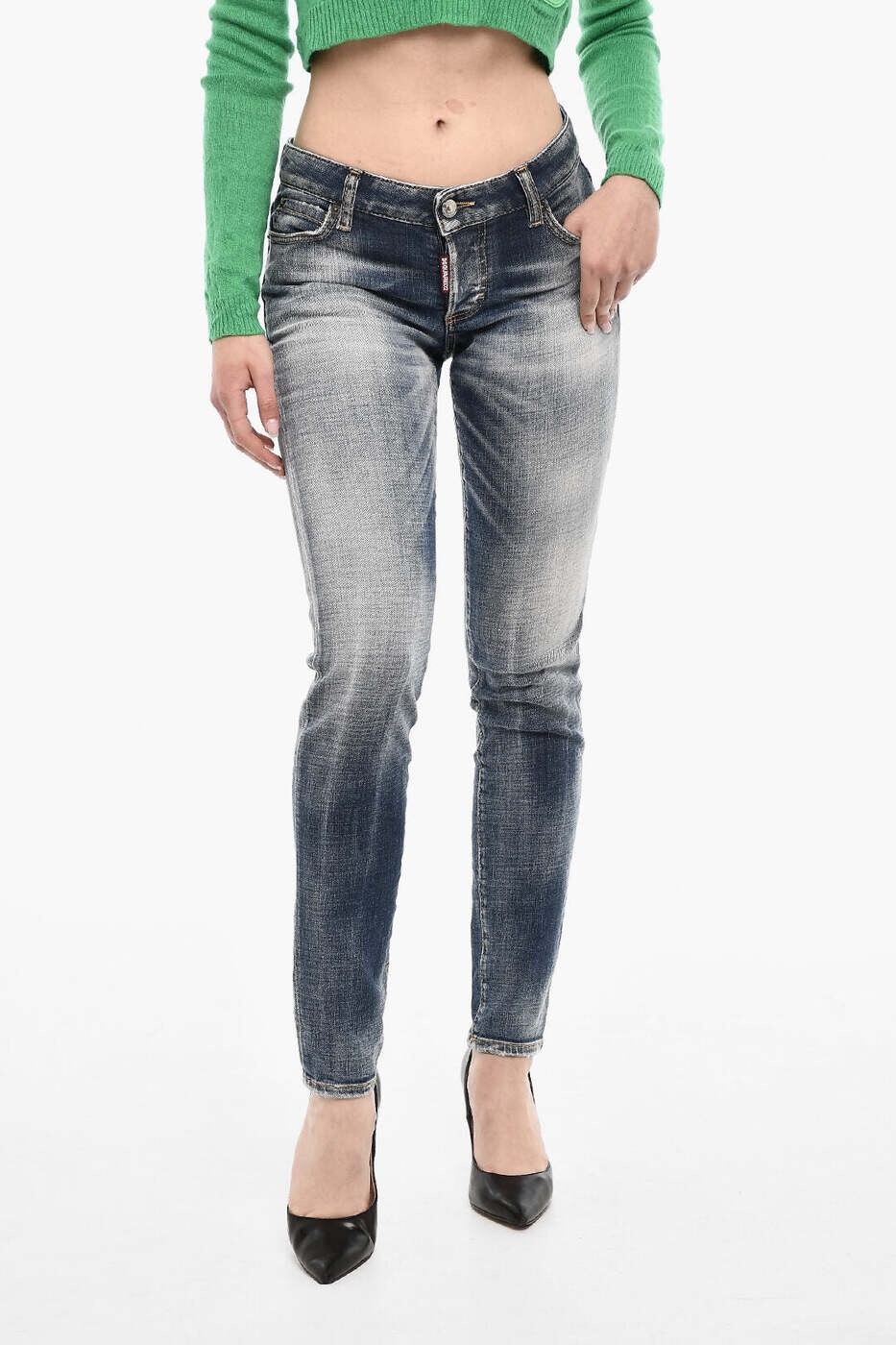 ディースクエアード DSQUARED2 デニム レディース ブルー Jeans S75LB0824 S30664 470 関税 送料無料 dk|BRANDSHOP「il Tesoro」
