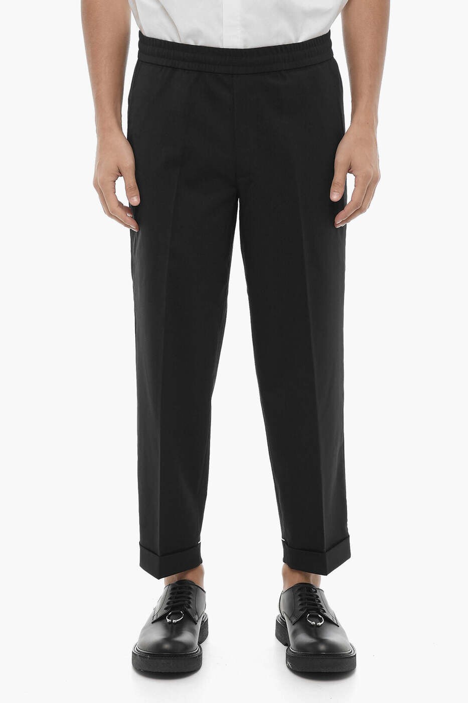 ニール バレット NEIL BARRETT ズボン パンツ メンズ ブラック Trousers MY30636L-Y000 524N 関税 送料無料 dk|BRANDSHOP「il Tesoro」