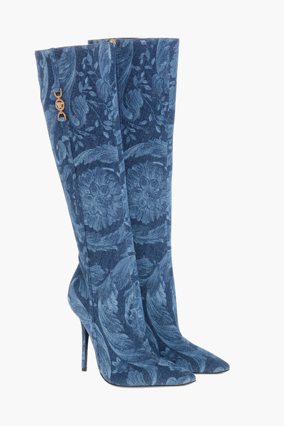 ヴェルサーチ VERSACE ブーツ レディース ブルー Boots 1013458 1A10019 1D06V 関税 送料無料 dk|BRANDSHOP「il Tesoro」