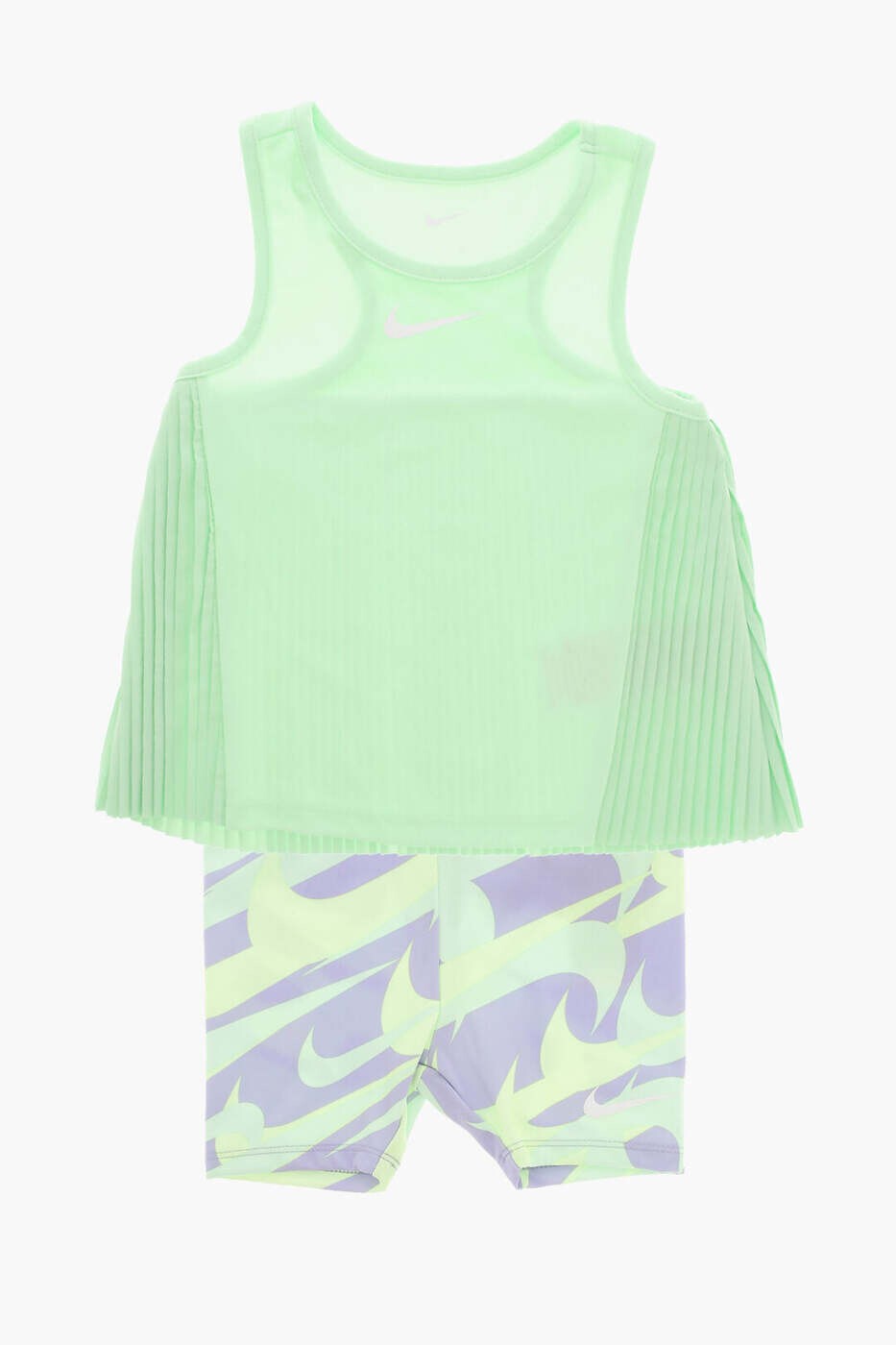 ナイキ NIKE KIDS セットアップ オールインワン ガールズ 緑であること Jumpsuits 36M048-P63 関税 貨物輸送無料 dk