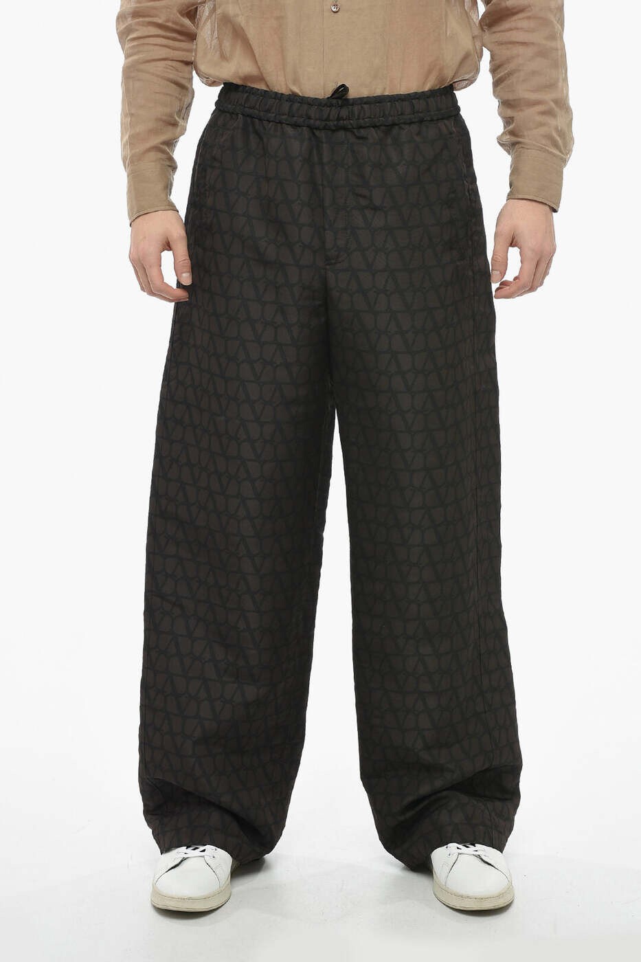 バレンチノ VALENTINO ズボン パンツ メンズ ブラウン Trousers 2V0RBK20 9D0 MYW 関税 送料無料 dk｜BRANDSHOP「il Tesoro」