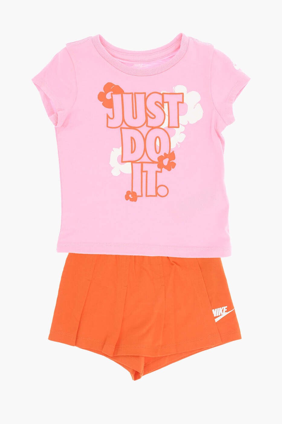 ナイキ NIKE KIDS セットアップ オールインワン ガールズ オレンジ色 Jumpsuits 36L814-R7O 関税 貨物輸送無料 dk