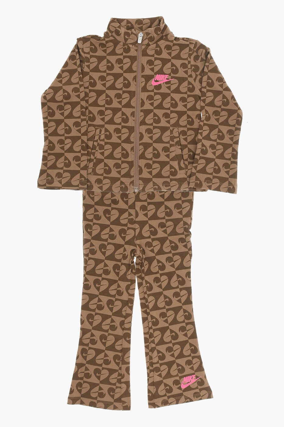ナイキ NIKE KIDS セットアップ オールインワン ガールズ 赤銅色 Jumpsuits 36L801-X2O 関税 貨物輸送無料 dk