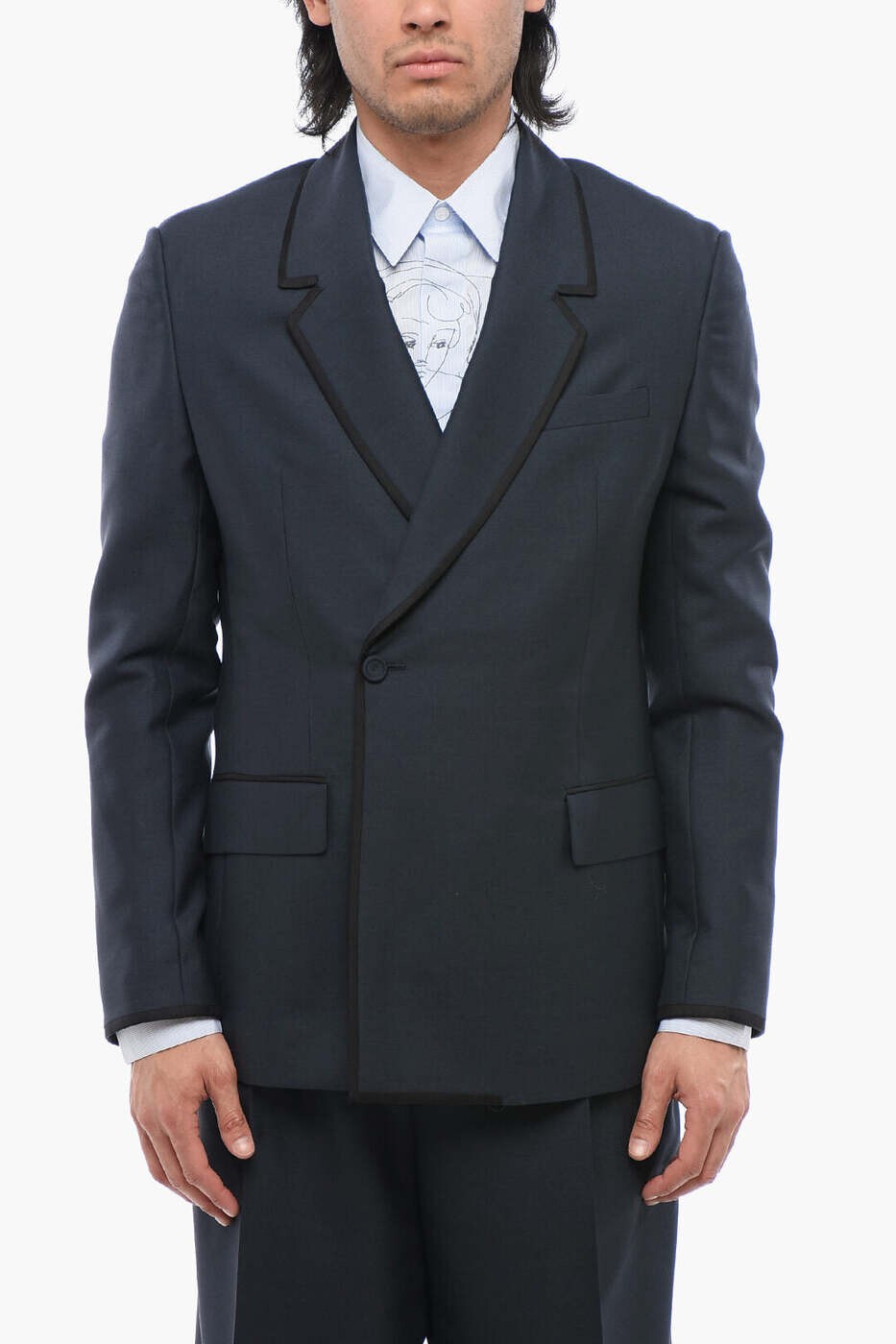 クリスチャンディオール CHRISTIAN DIOR フォーマル 背広 メンズ 青碧 Formal Outfits 483C260A6092 589 関税 貨物輸送無料 dk