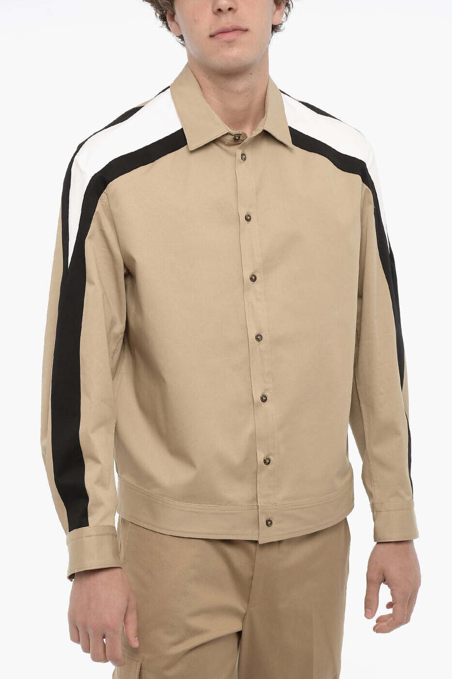ニール バレット NEIL BARRETT 上衣 メンズ ベージュ Jackets NBV6CS022A V033C 260 関税 貨物輸送無料 dk