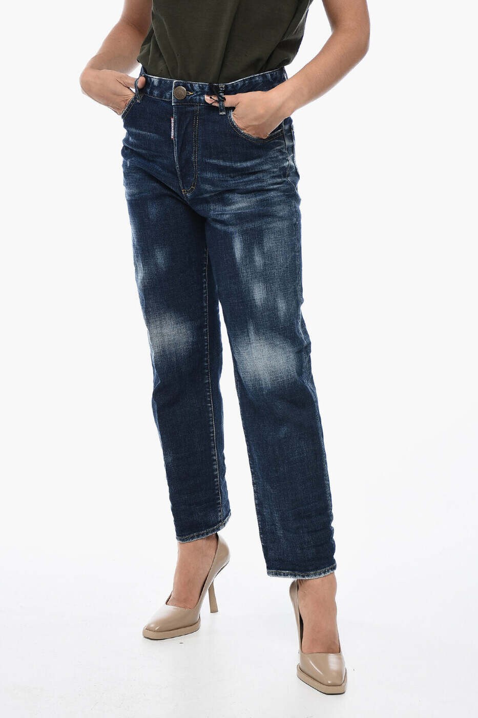 ディースクエアード DSQUARED2 デニム レディース ブルー Jeans S75LB0799 S30664 470 関税 送料無料 dk｜BRANDSHOP「il Tesoro」