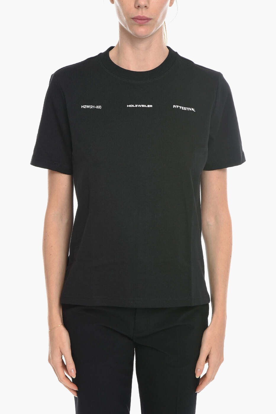 ホルツワイラー HOLZWEILER スポーツシャツ プルオーバー レディース 黒いこと T-shirts and polo shirts 136831051 関税 貨物輸送無料 dk