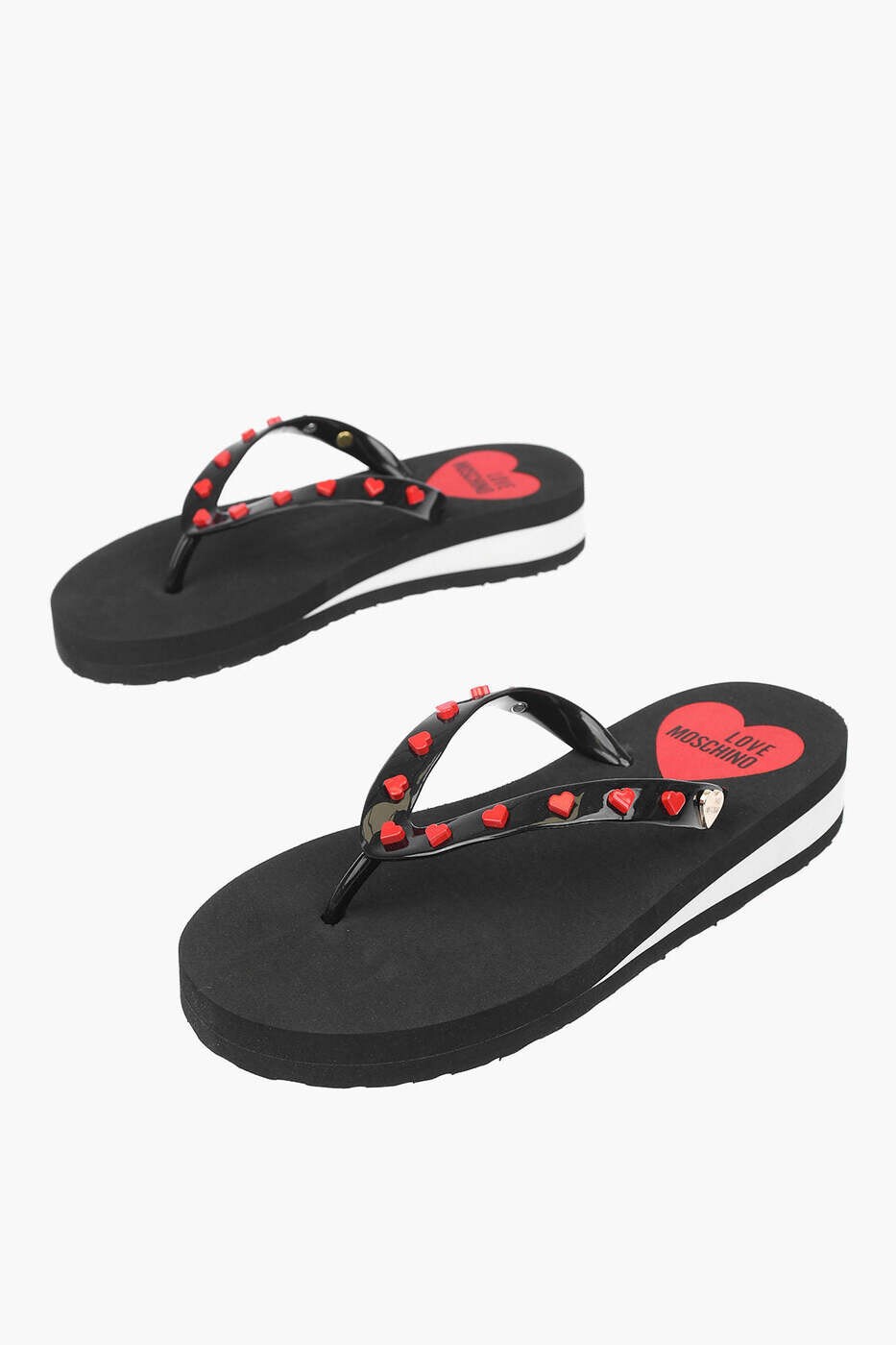 モスキーノ MOSCHINO 平ったいシューズ 平ったいシューズ レディース 黒いこと Flat Shoes JA28093G1EI30000 関税 貨物輸送無料 dk