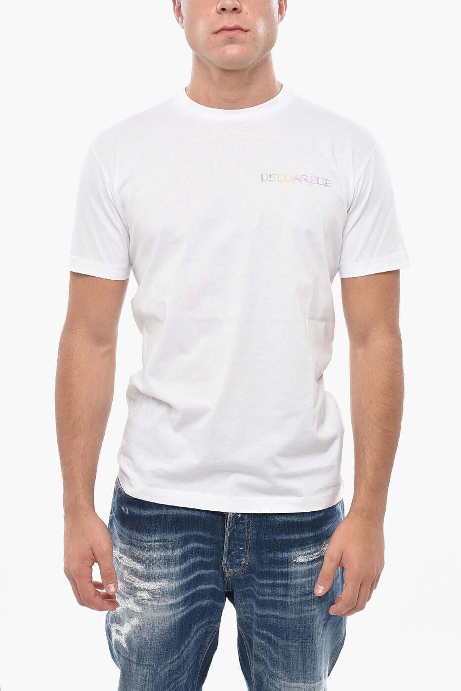ディースクエアード DSQUARED2 プルオーバー メンズ 白いこと T-shirts S71GD1394 S23009 100 関税 貨物輸送無料 dk