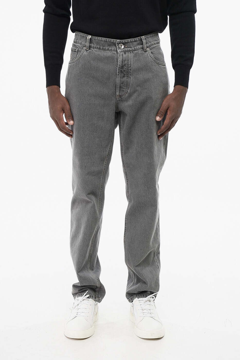 ブルネロ クチネリ BRUNELLO CUCINELLI デニム メンズ グレー Jeans M242PD3210 T242P C8382 関税 送料無料 dk｜BRANDSHOP「il Tesoro」