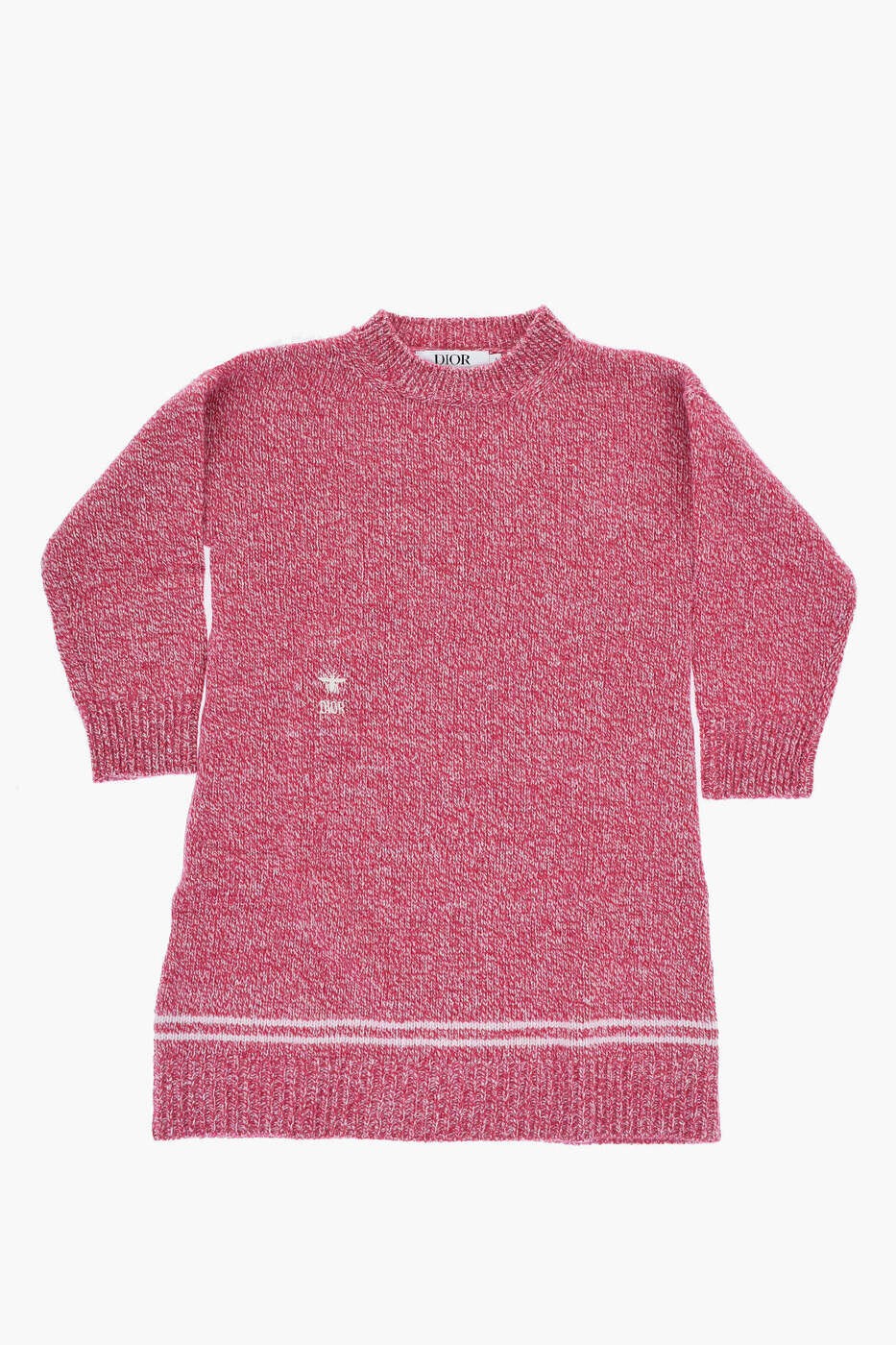 クリスチャンディオール DIOR ロング御召しもの 御召しもの ガールズ サクラ色 Long dresses 4SBM14DRSA-AWO 300 関税 貨物輸送無料 dk