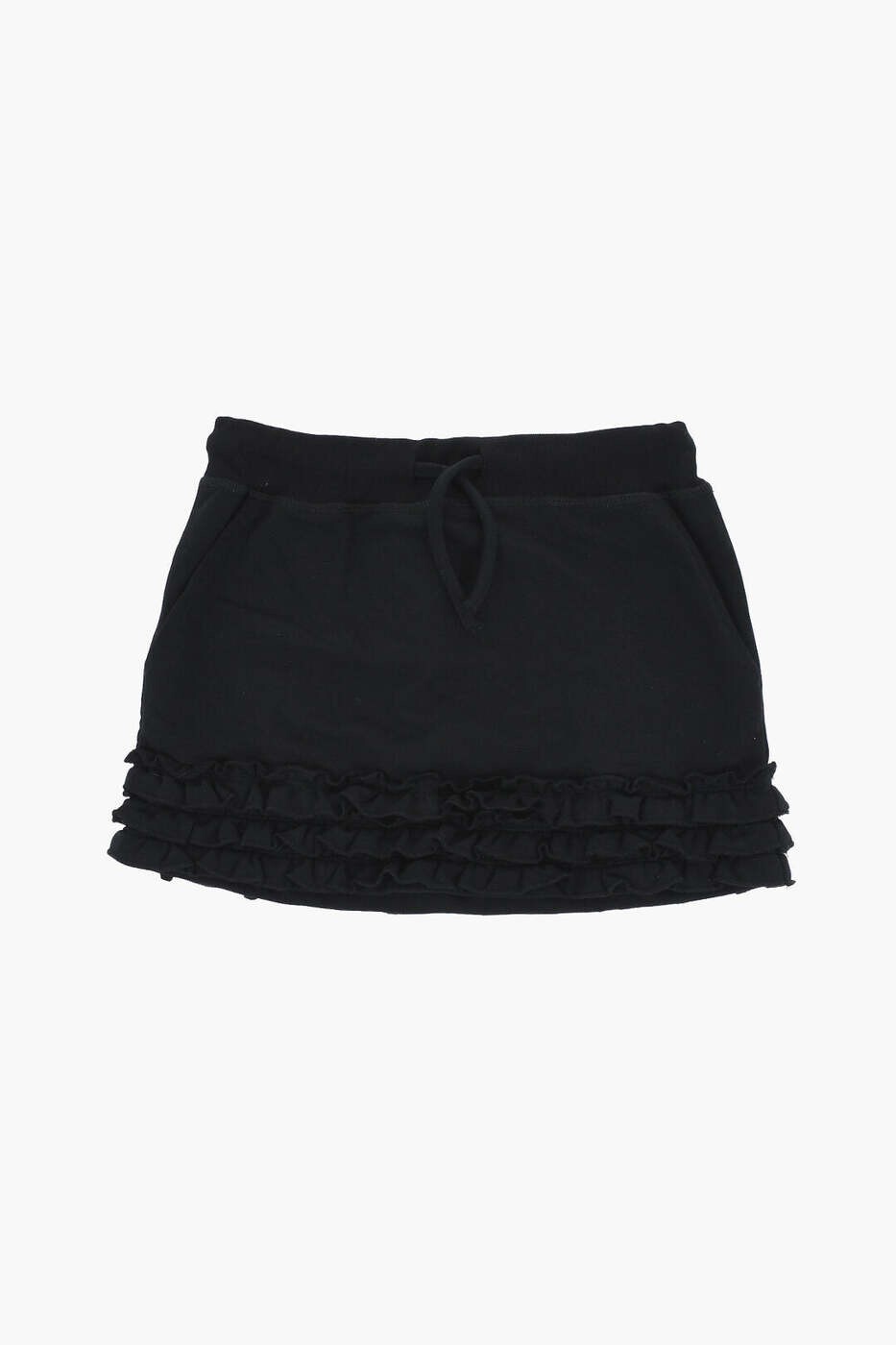 ディースクエアード DSQUARED2 ミニ御徒面子 スコート ガールズ 黒いこと Mini-skirts DQ2110 D0A2F DQ900 関税 貨物輸送無料 dk