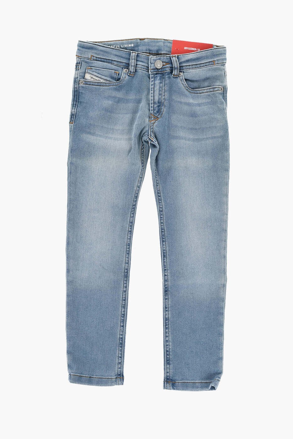 ディーゼル DIESEL レギュラーフィットジーンズ ジーンズ ボーイズ 青色 Regular fit jeans J00993 KXBKF K01 関税 貨物輸送無料 dk