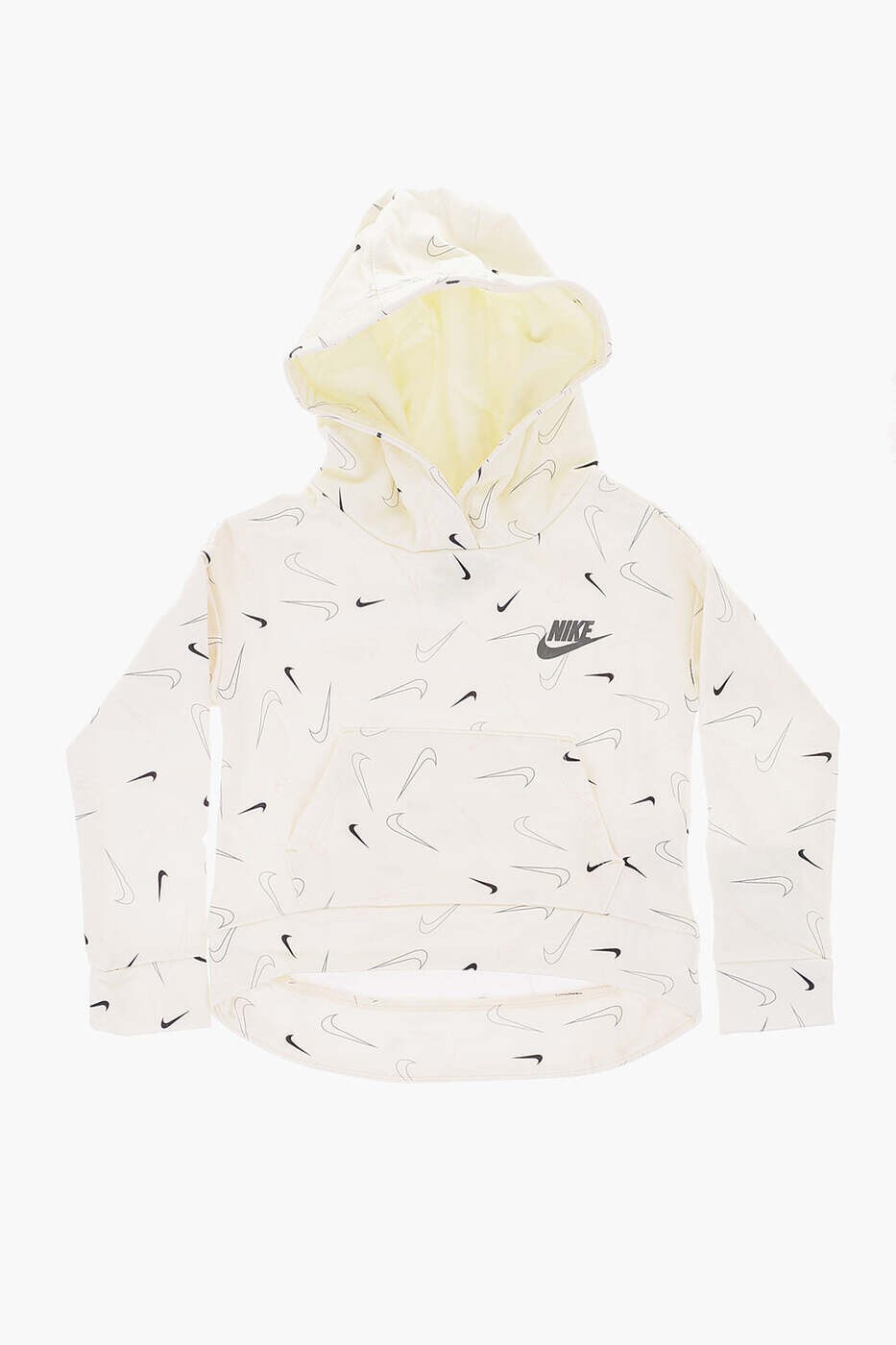 ナイキ NIKE KIDS クルーネックスウェットシャツ 調教師 ガールズ 白いこと Crew neck sweatshirts 36I002-Y0I 関税 貨物輸送無料 dk