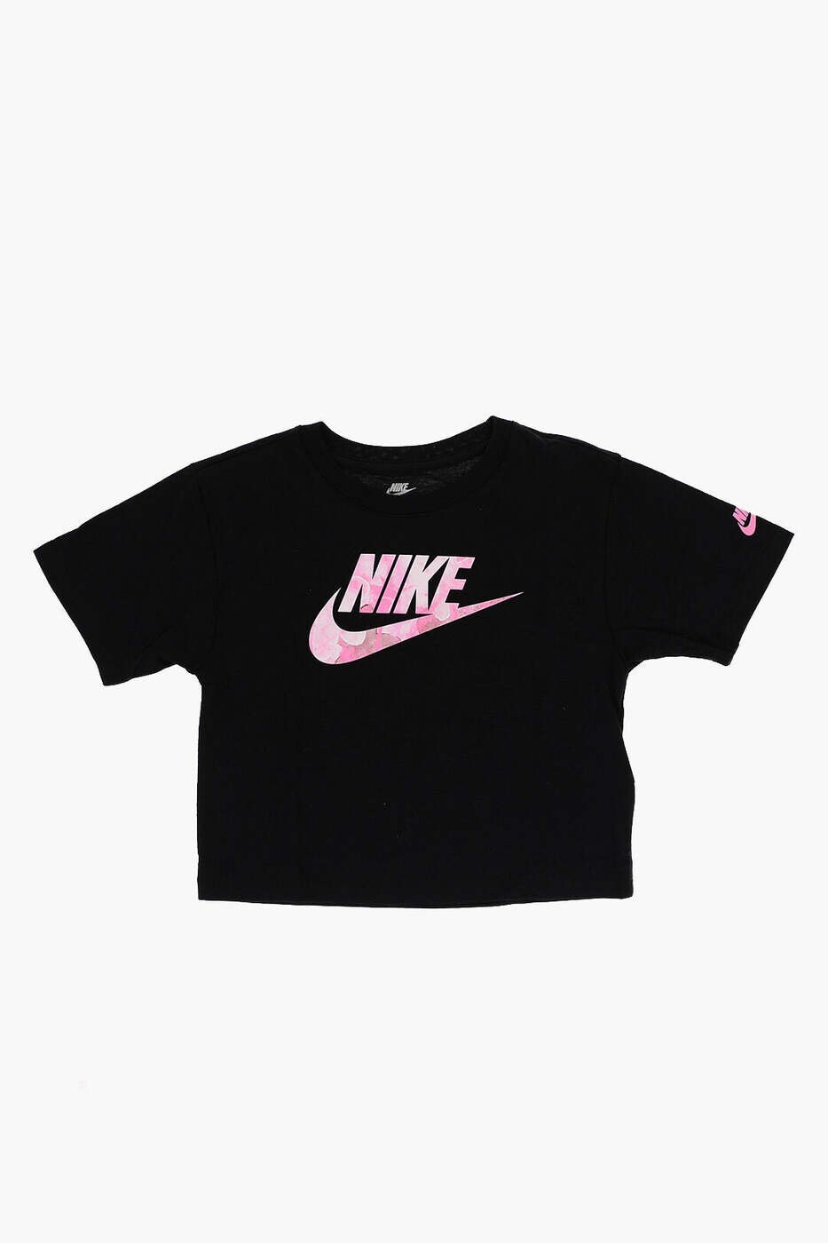 ナイキ NIKE KIDS ロング捩りプルオーバー プルオーバー ガールズ 黒いこと Long sleeve t-shirts 36L067-023 関税 貨物輸送無料 dk