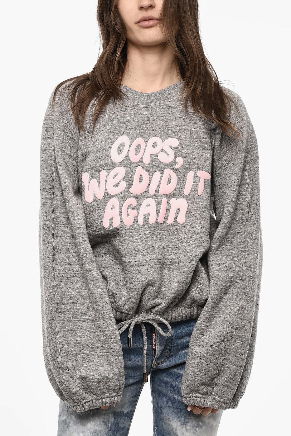 ディースクエアード DSQUARED2 調教師 レディース 薄墨色 Sweatshirts S72GU0432 S25477 860M 関税 貨物輸送無料 dk