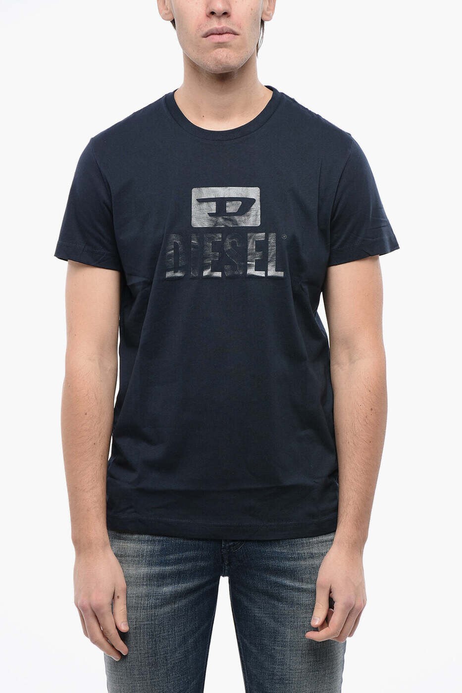 ディーゼル DIESEL プルオーバー メンズ 青色 T-shirts A09753 RPATI 81E 関税 貨物輸送無料 dk