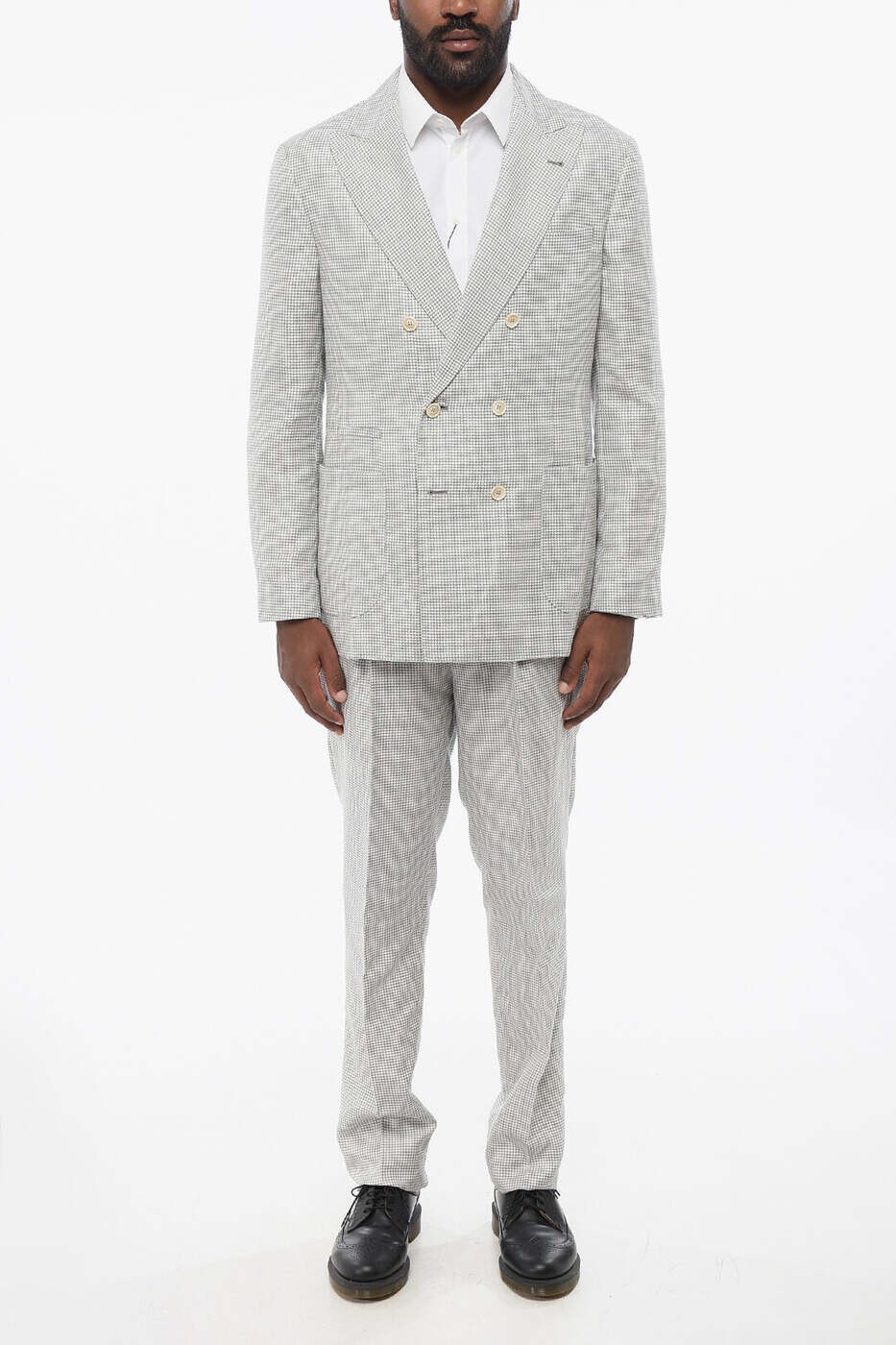 ブルネロ クチネリ BRUNELLO CUCINELLI フォーマル 背広 メンズ 薄墨色 Formal Outfits MS486LDBH TS486 C091 関税 貨物輸送無料 dk
