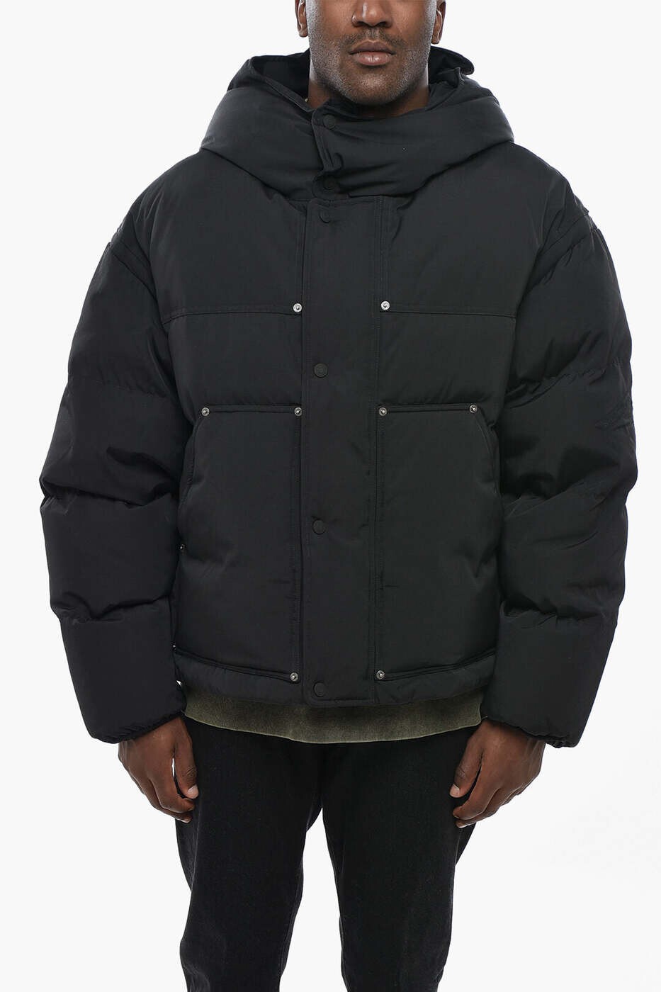 ディースクエアード DSQUARED2 ジャケット メンズ ブラック Jackets S79AM0081 D35317 900 関税 送料無料 dk｜BRANDSHOP「il Tesoro」