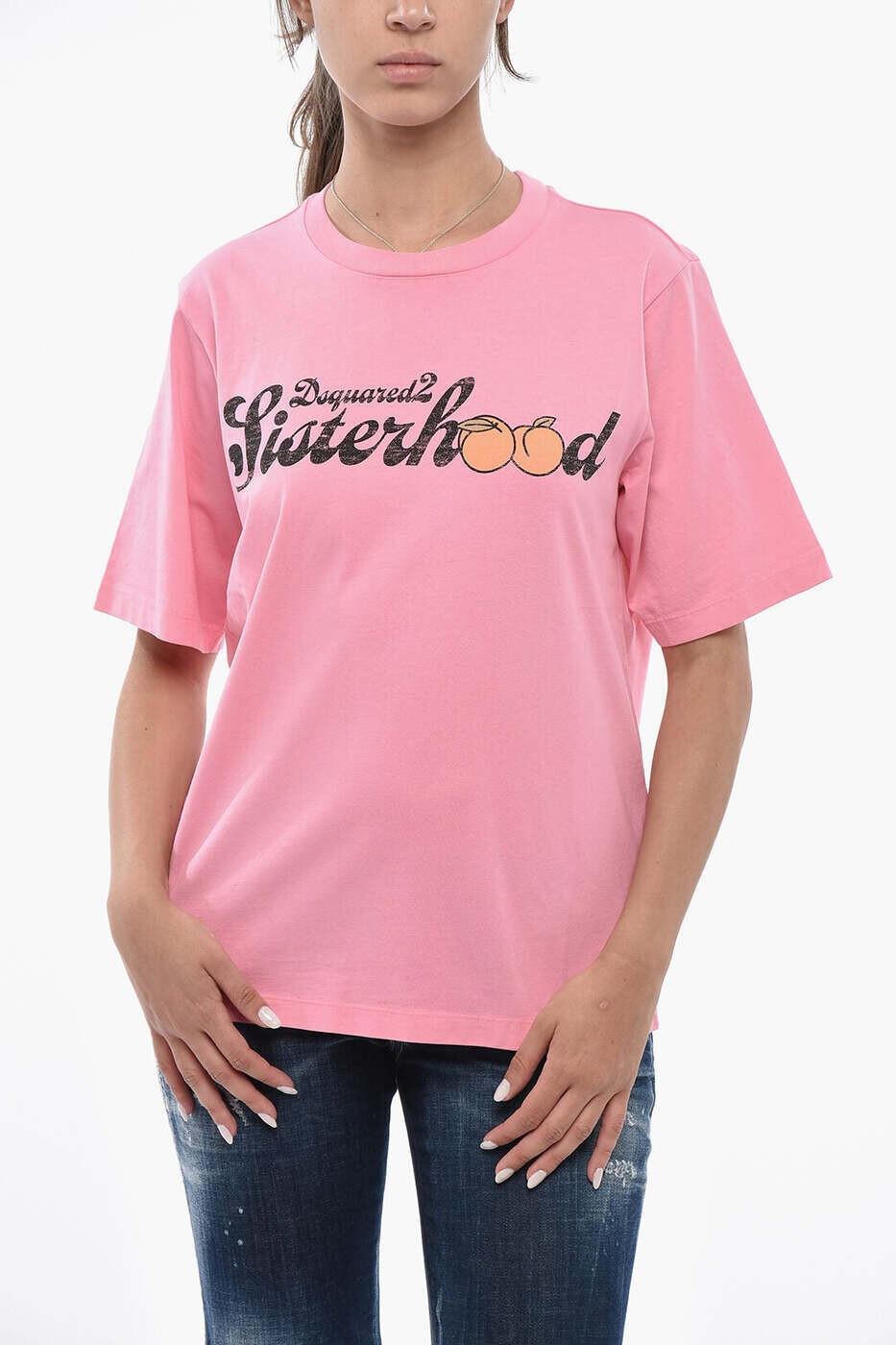 ディースクエアード DSQUARED2 ポロシャツ Tシャツ レディース ピンク T-shirts and polo shirts S72GD0540D20035243 関税 送料無料 dk|BRANDSHOP「il Tesoro」