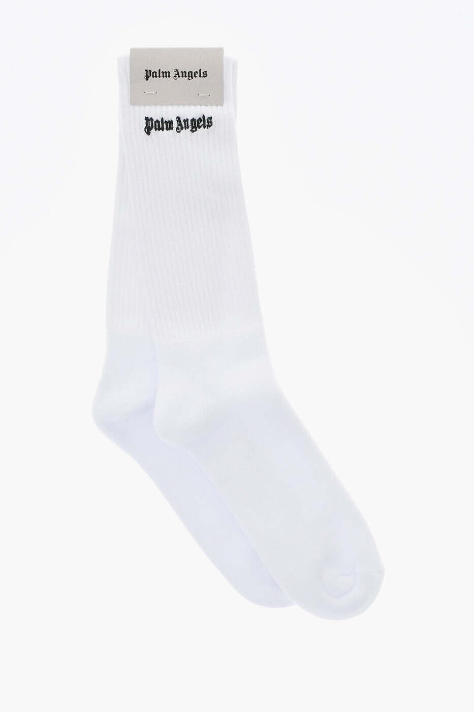 パーム エンジェルス PALM ANGELS 靴下 ソックス メンズ ブラック Socks PMRA001S24FAB0020110 関税 送料無料 dk|BRANDSHOP「il Tesoro」
