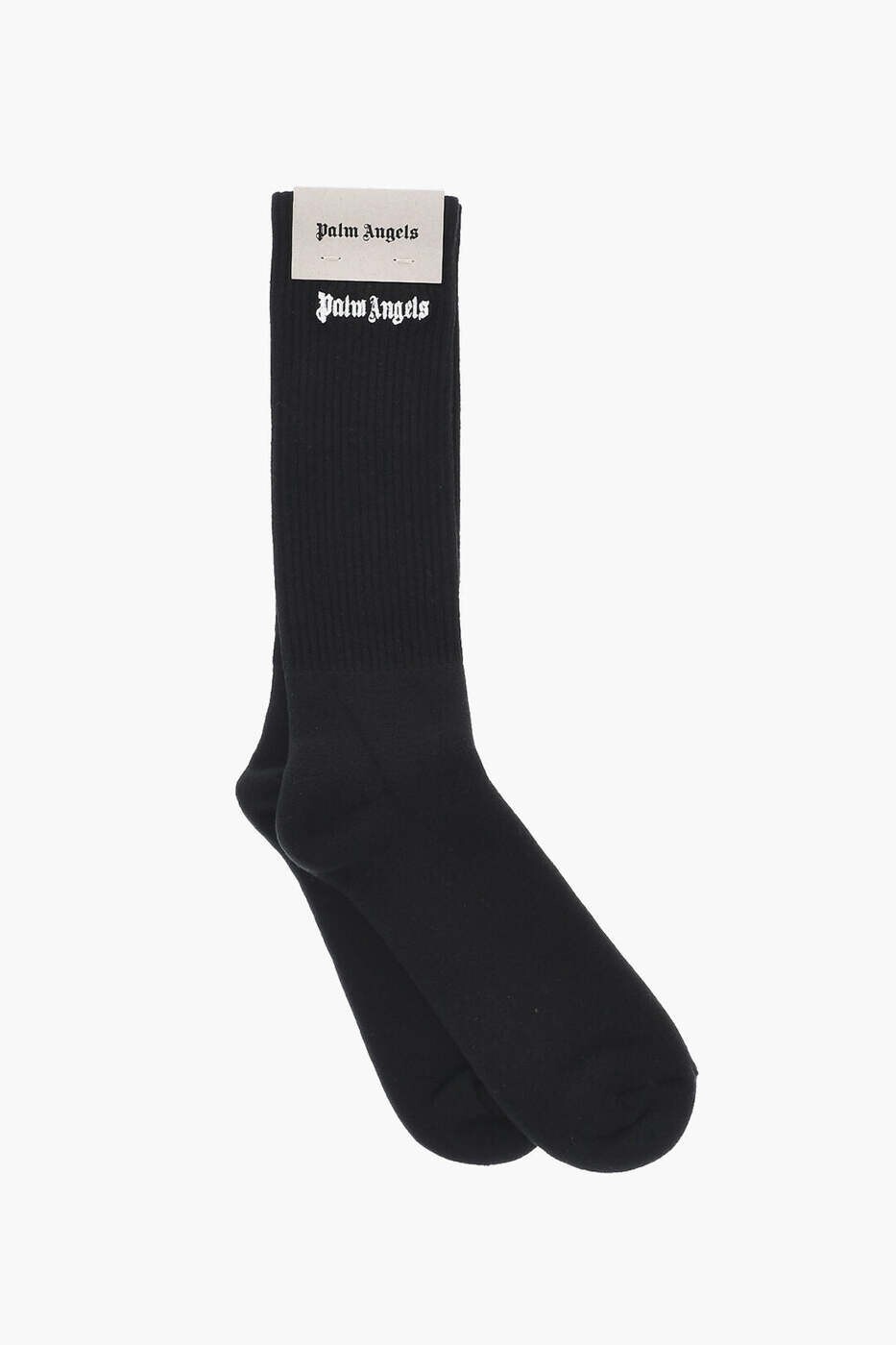 パーム エンジェルス PALM ANGELS 靴下 ソックス メンズ ブラック Socks PMRA001S24FAB0021001 関税 送料無料 dk|BRANDSHOP「il Tesoro」