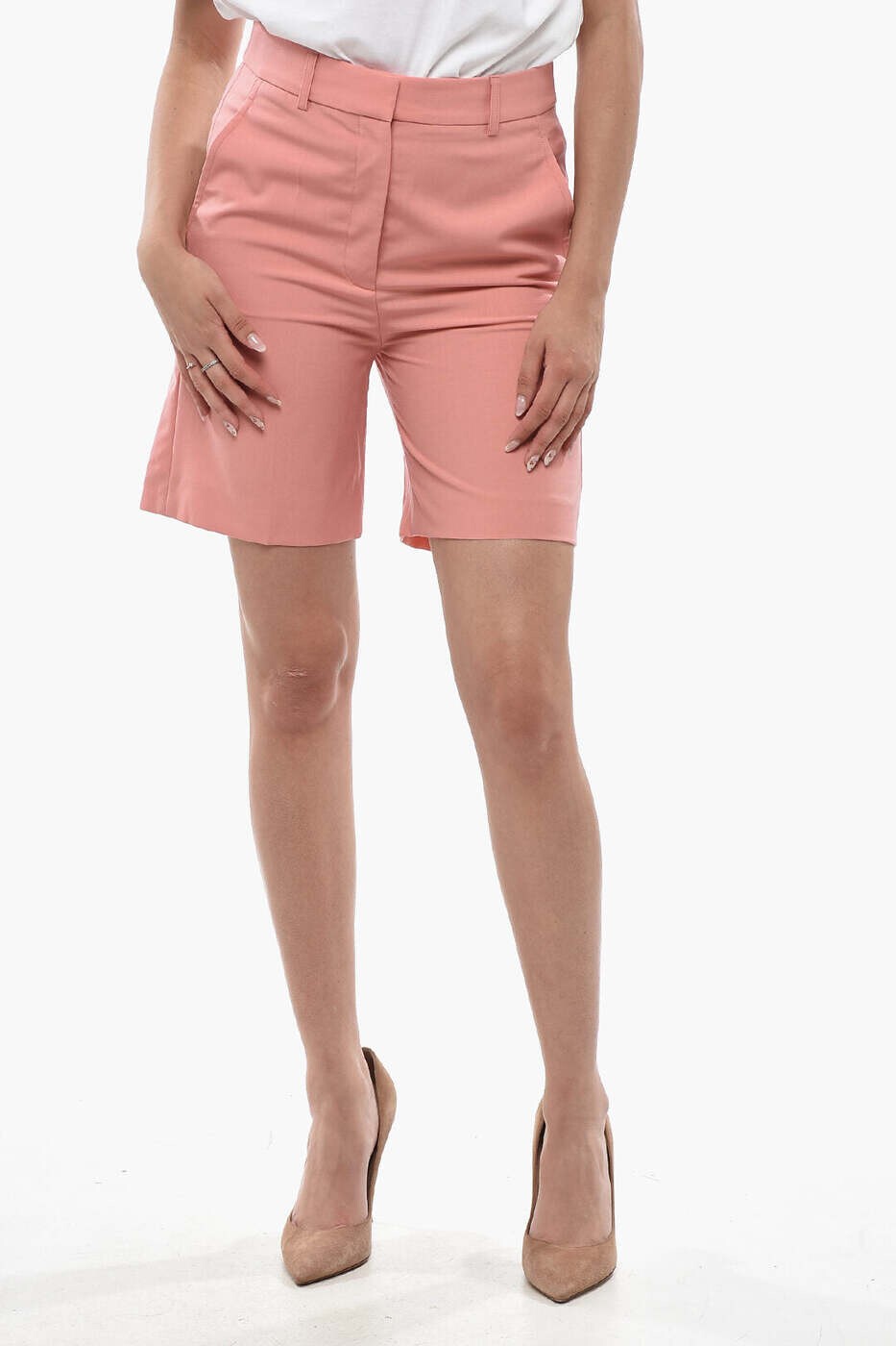 ステラ マッカートニー STELLA MCCARTNEY デニムショーツ ショーツ レディース ピンク Denim shorts 600909SOA416601 関税 送料無料 dk|BRANDSHOP「il Tesoro」