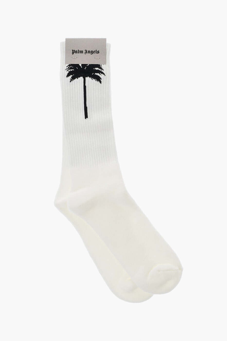 パーム エンジェルス PALM ANGELS 靴下 ソックス メンズ ブラック Socks PMRA001S24FAB0030310 関税 送料無料 dk|BRANDSHOP「il Tesoro」