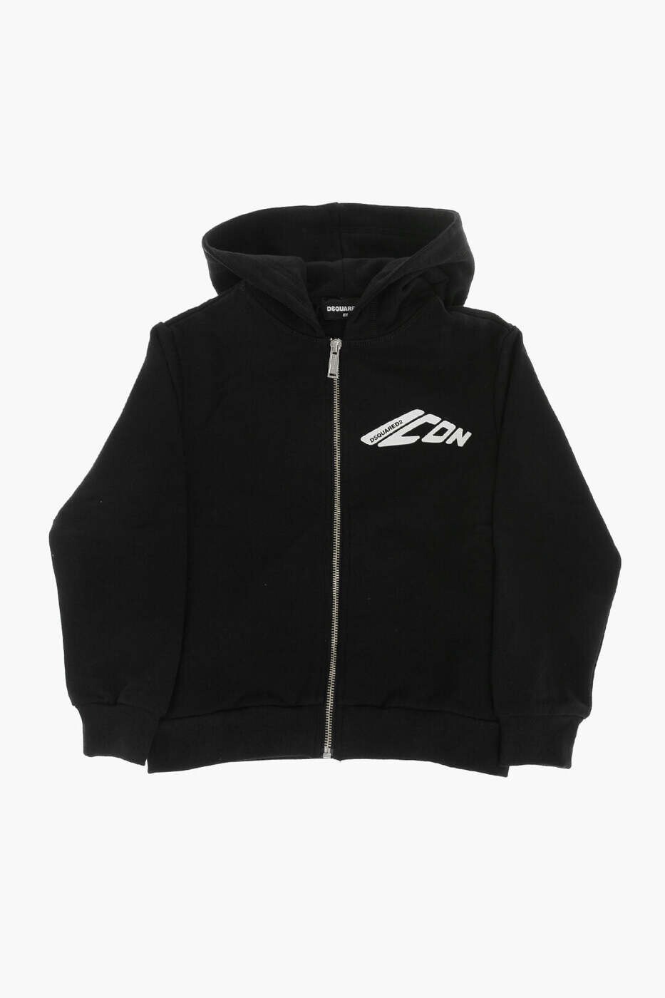ディースクエアード DSQUARED2 クルーネックスウェットシャツ トレーナー ガールズ ブラック Crew neck sweatshirts DQ2674 D003G DQ900 関税 送料無料 dk|BRANDSHOP「il Tesoro」