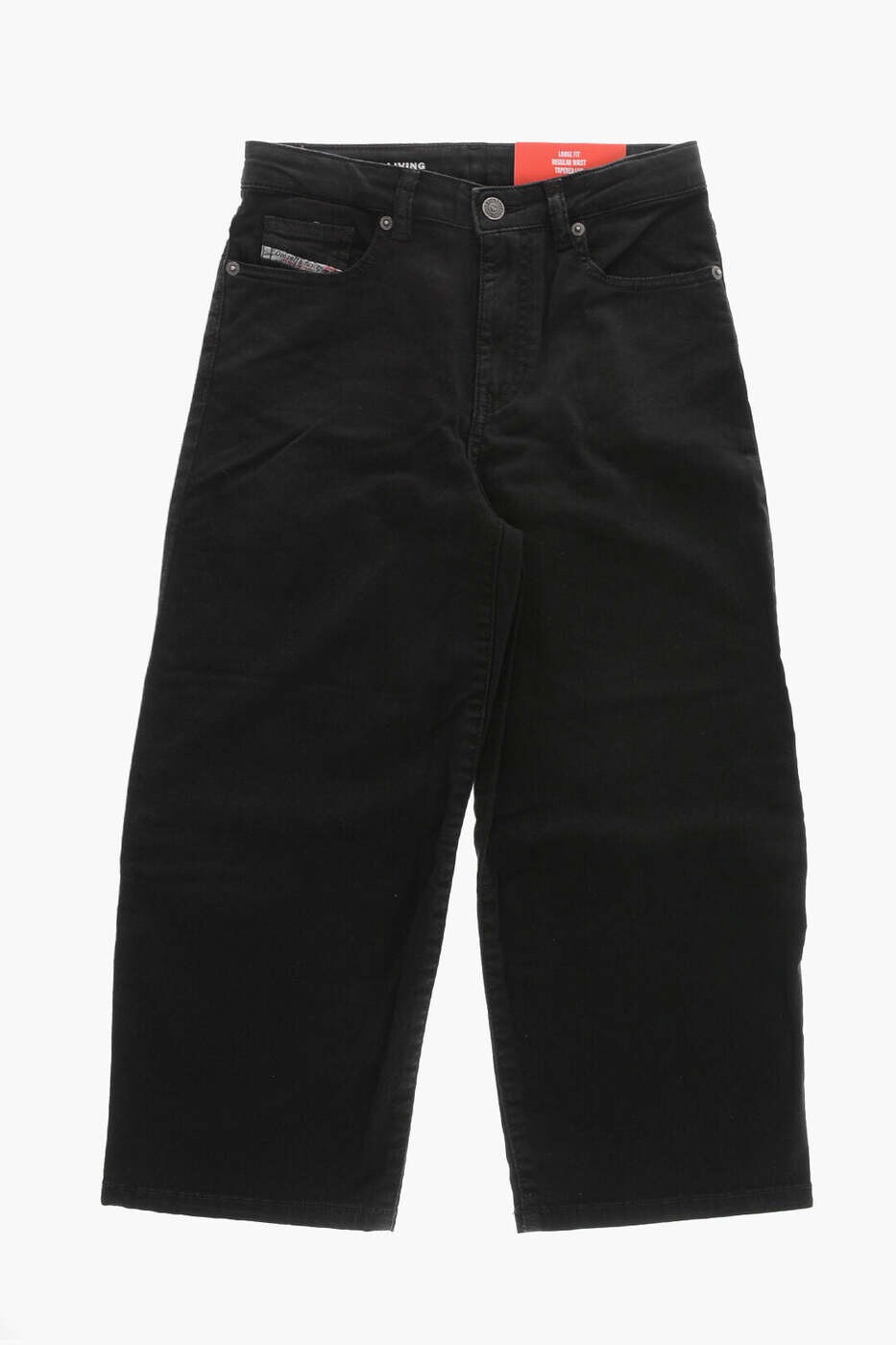 ディーゼル DIESEL レギュラーフィットジーンズ デニム ガールズ ブラック Regular fit jeans J01931 KXBMC K900 関税 送料無料 dk|BRANDSHOP「il Tesoro」
