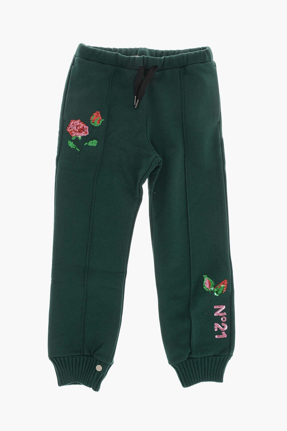 ヌメロ ヴェントゥーノ N.21 ズボン パンツ ガールズ グリーン Trousers N21A16 N0216 0N512 関税 送料無料 dk|BRANDSHOP「il Tesoro」