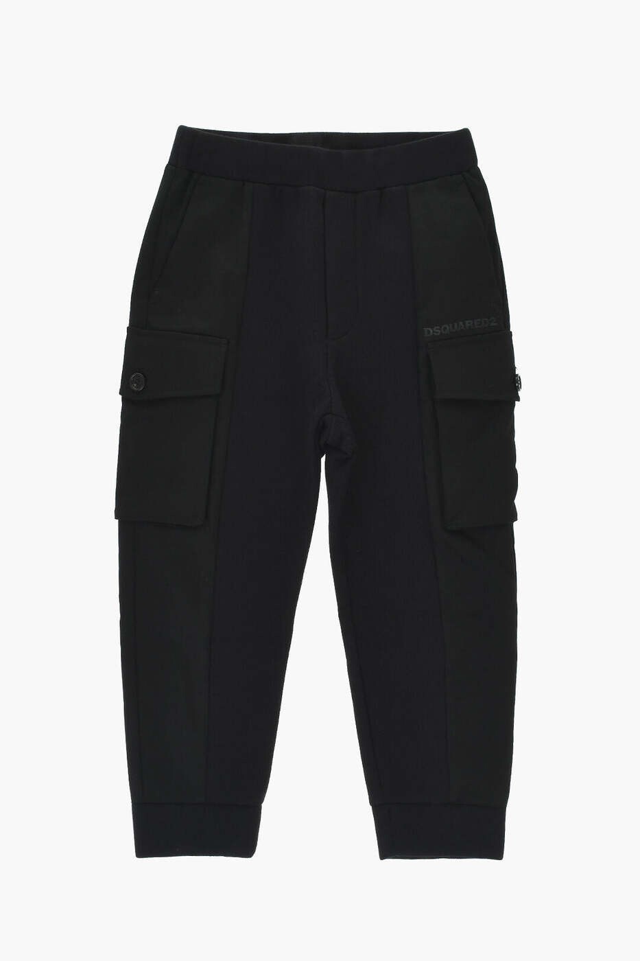 ディースクエアード DSQUARED2 パンツ ボーイズ ブラック Cargo trousers DQ2594 D0AA0 DQ900 関税 送料無料 dk｜BRANDSHOP「il Tesoro」