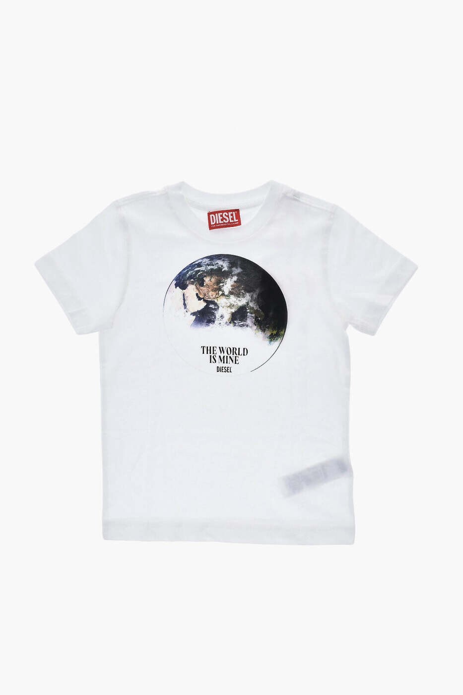 ディーゼル DIESEL ロングスリーブTシャツ Tシャツ ボーイズ ホワイト Long sleeve t-shirts J02000 0CATM K100 関税 送料無料 dk｜BRANDSHOP「il Tesoro」